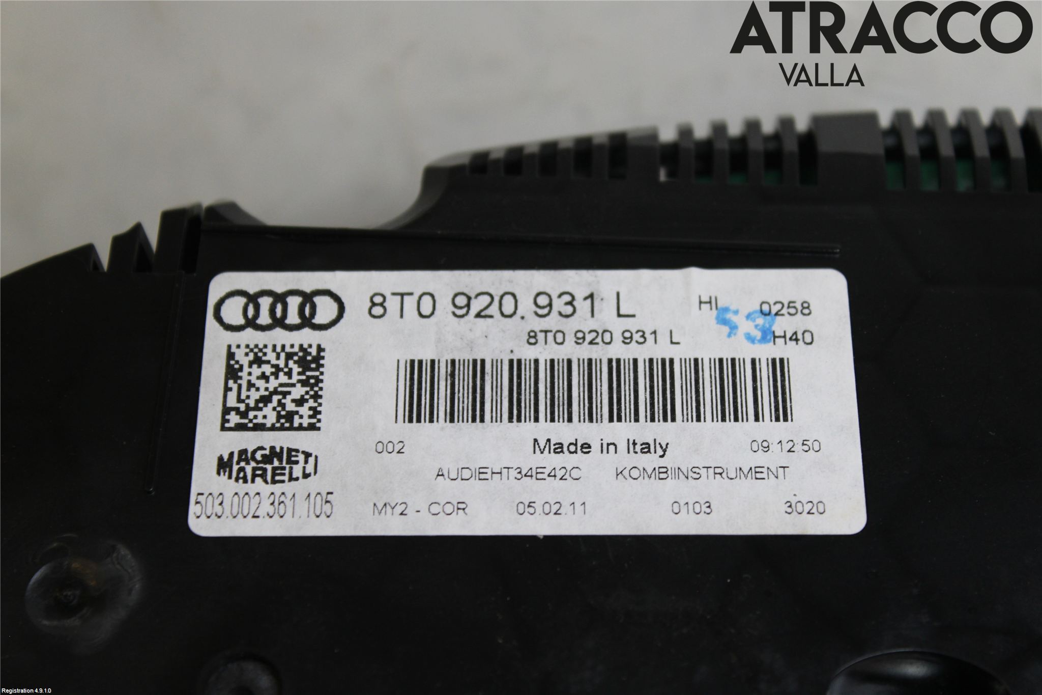 Audi A5 07-16 Instr Kombinert