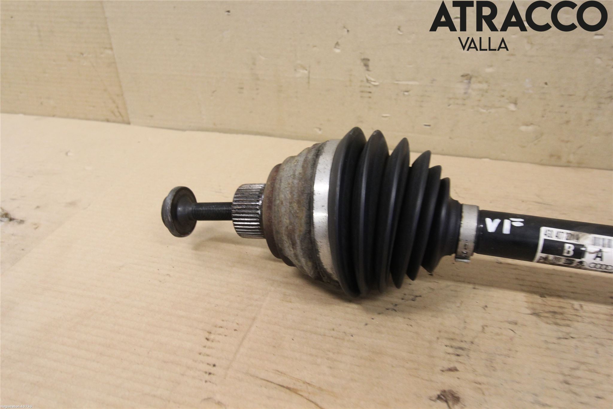 Audi A6/S6 4G 11-18 Drivaksel Foran Kompl Venstre