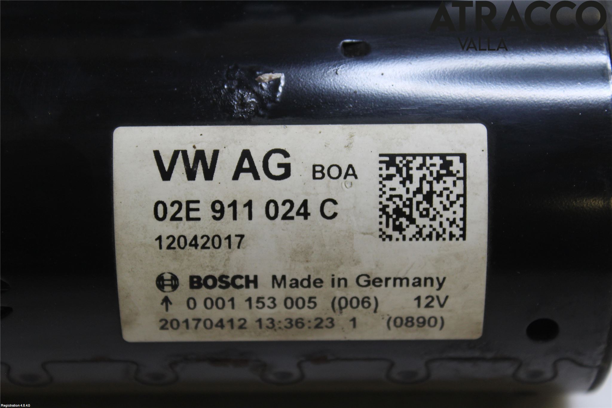 Volkswagen VW CADDY 16-20 Startmotor Diesel