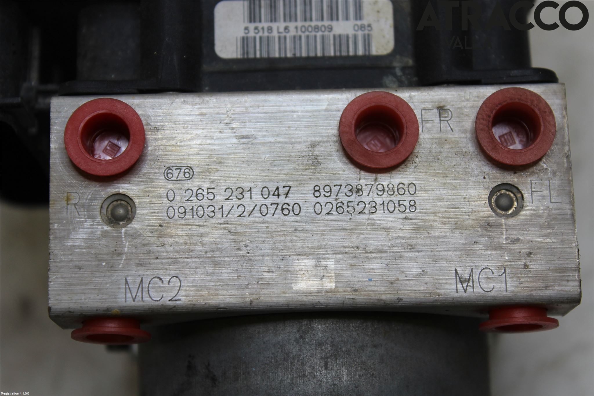 Isuzu D-MAX Abs Hydraulikkaggregat