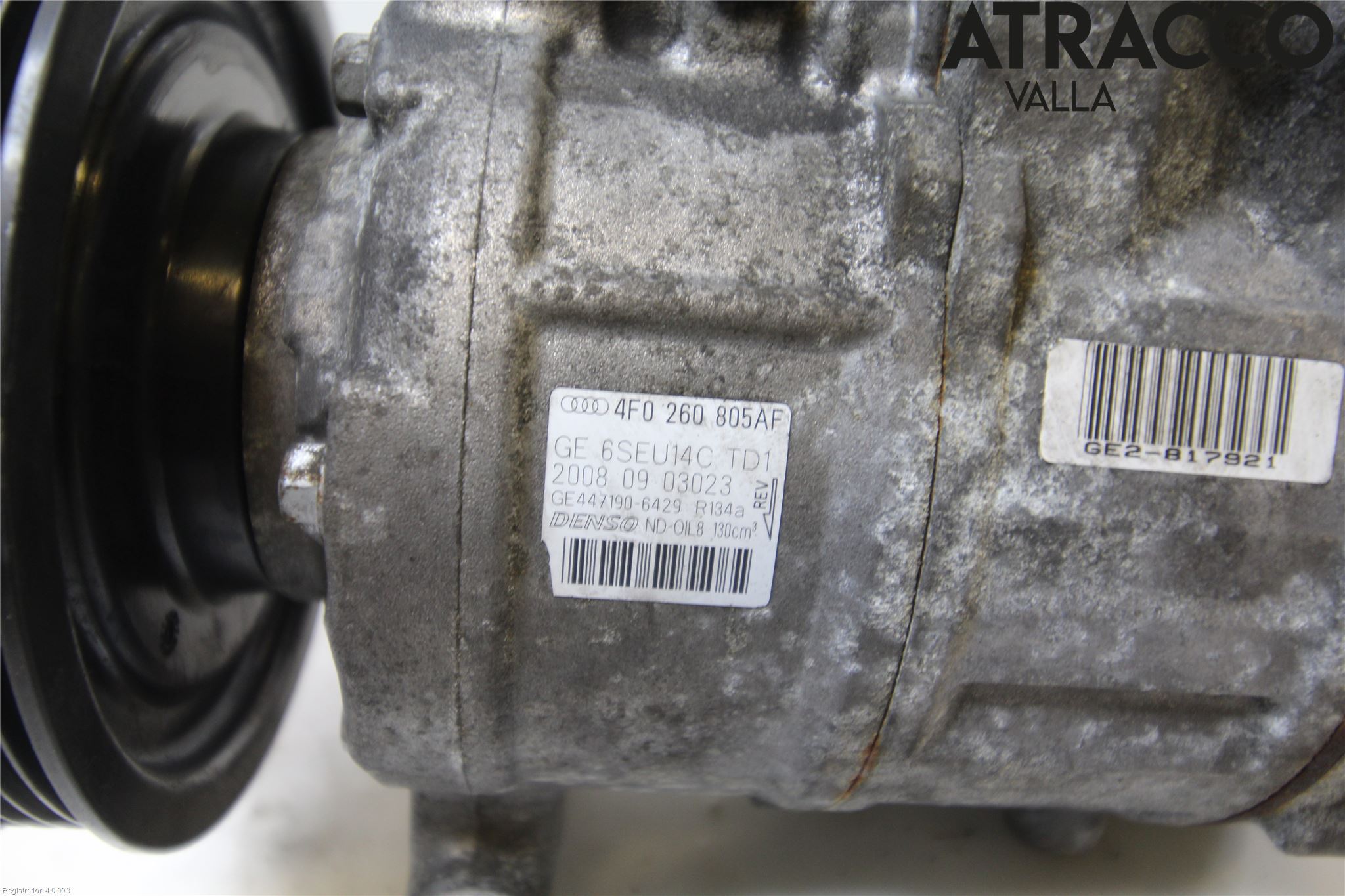 Audi A6/S6     05-11 Varme Ac Kompressor
