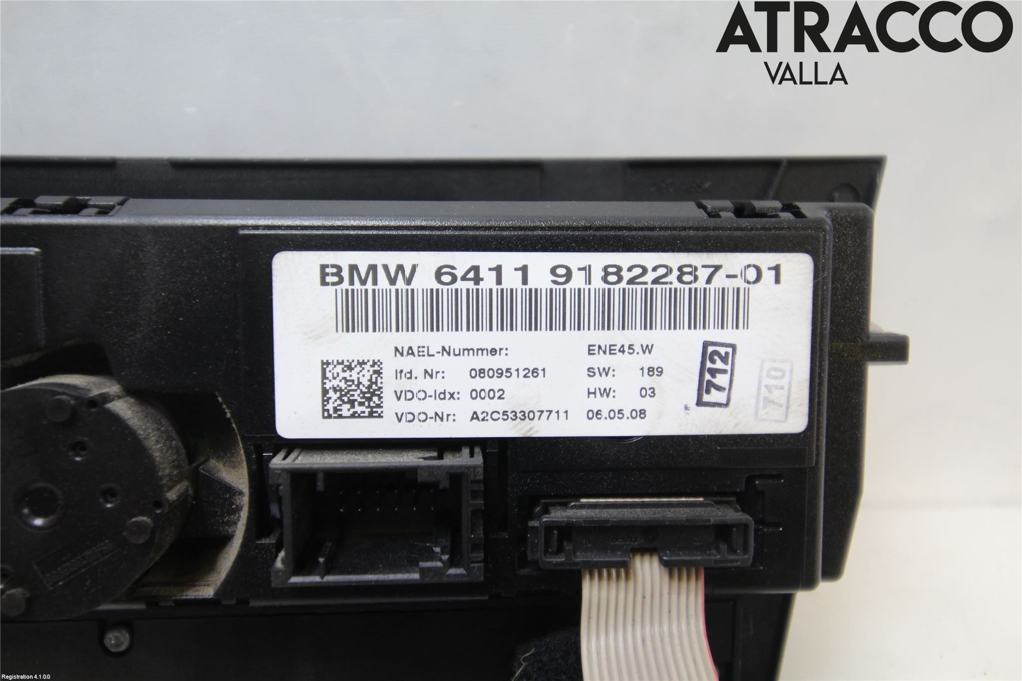 BMW 3 E90/91 SED/TOU 05-12 Varme Ac Betjening-Display