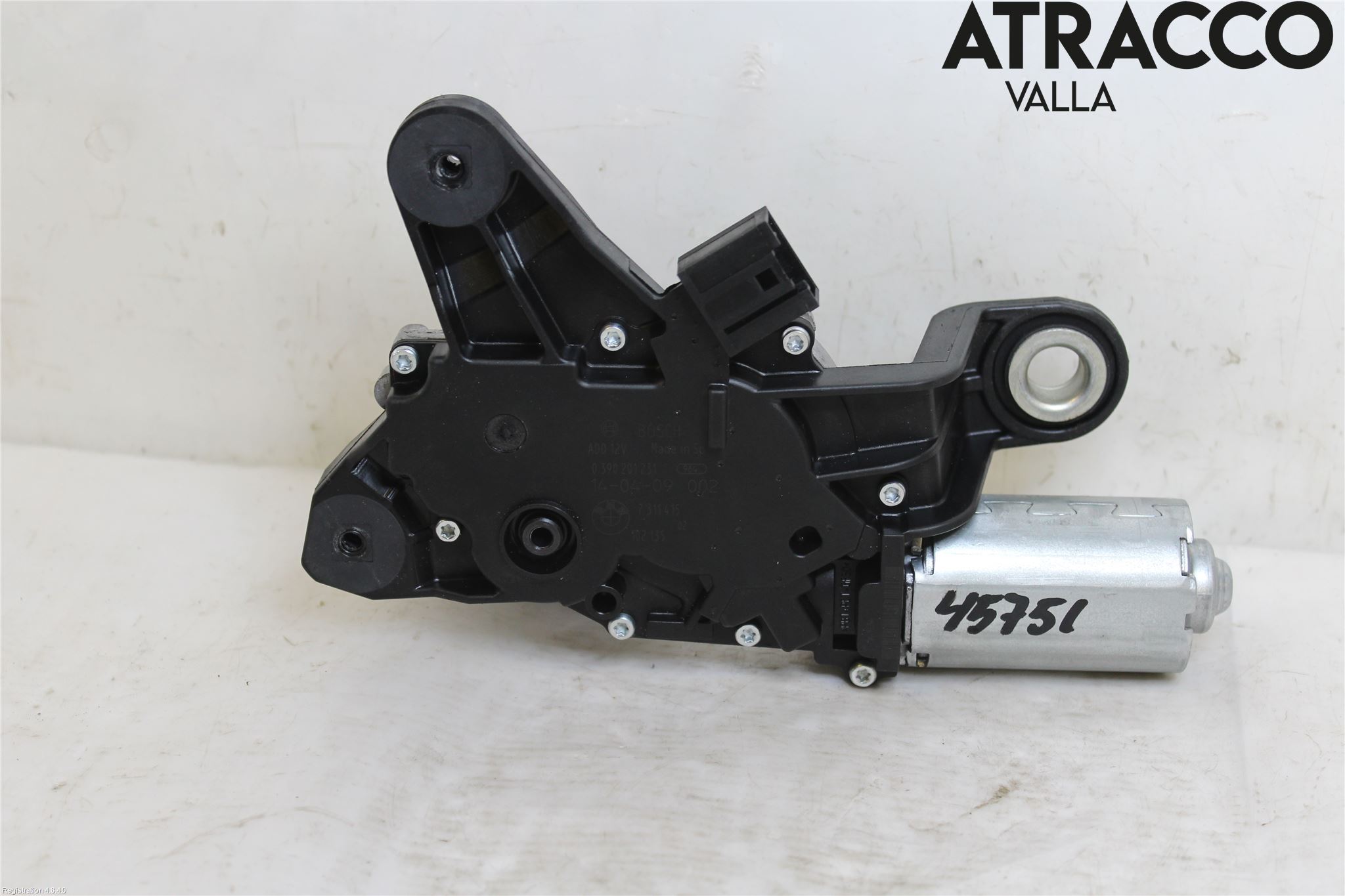 BMW 5 F10/F11/F18 09-17 Viskermotor Bakluke