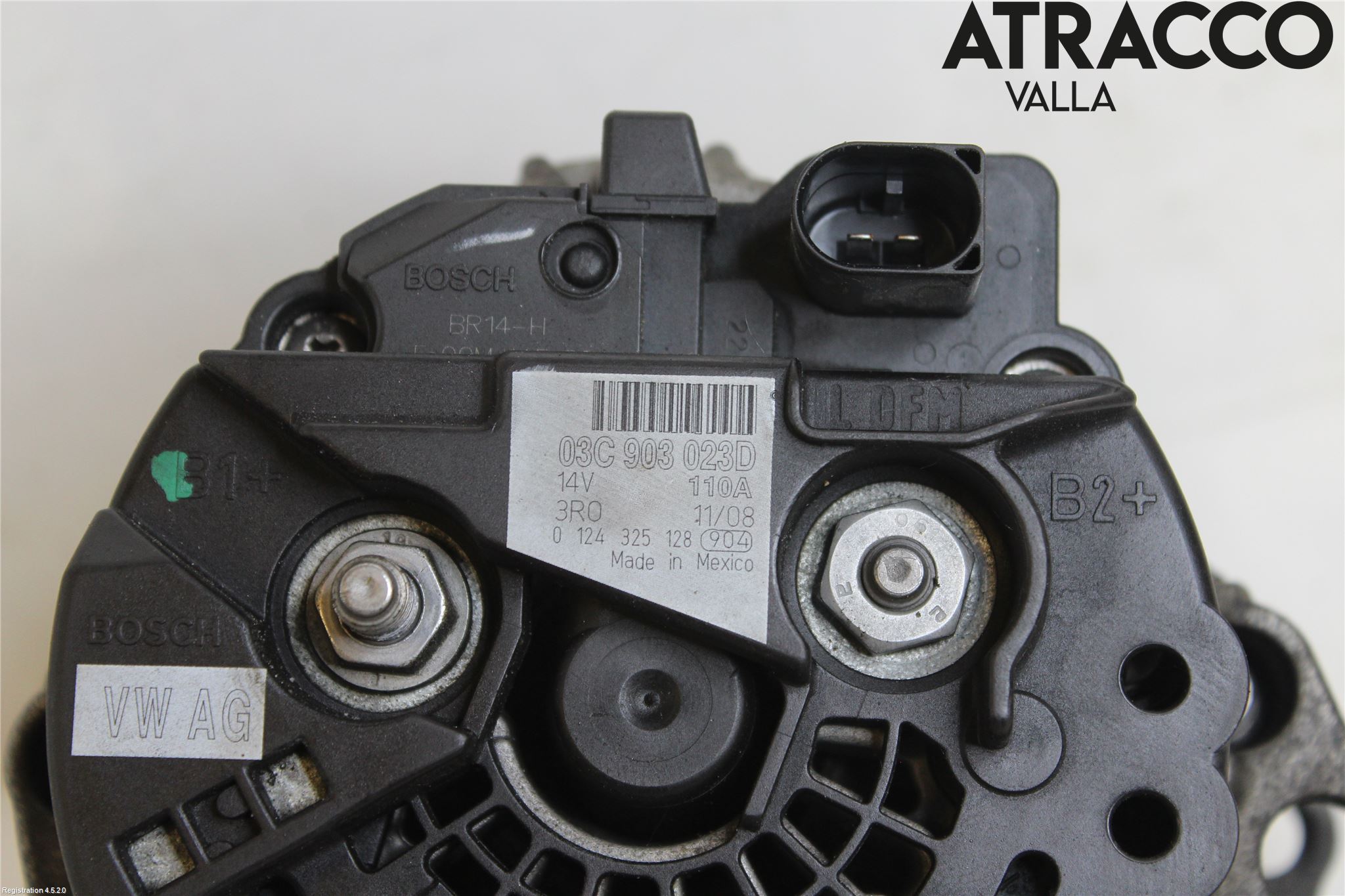 Volkswagen VW GOLF V 04-09 Dynamo