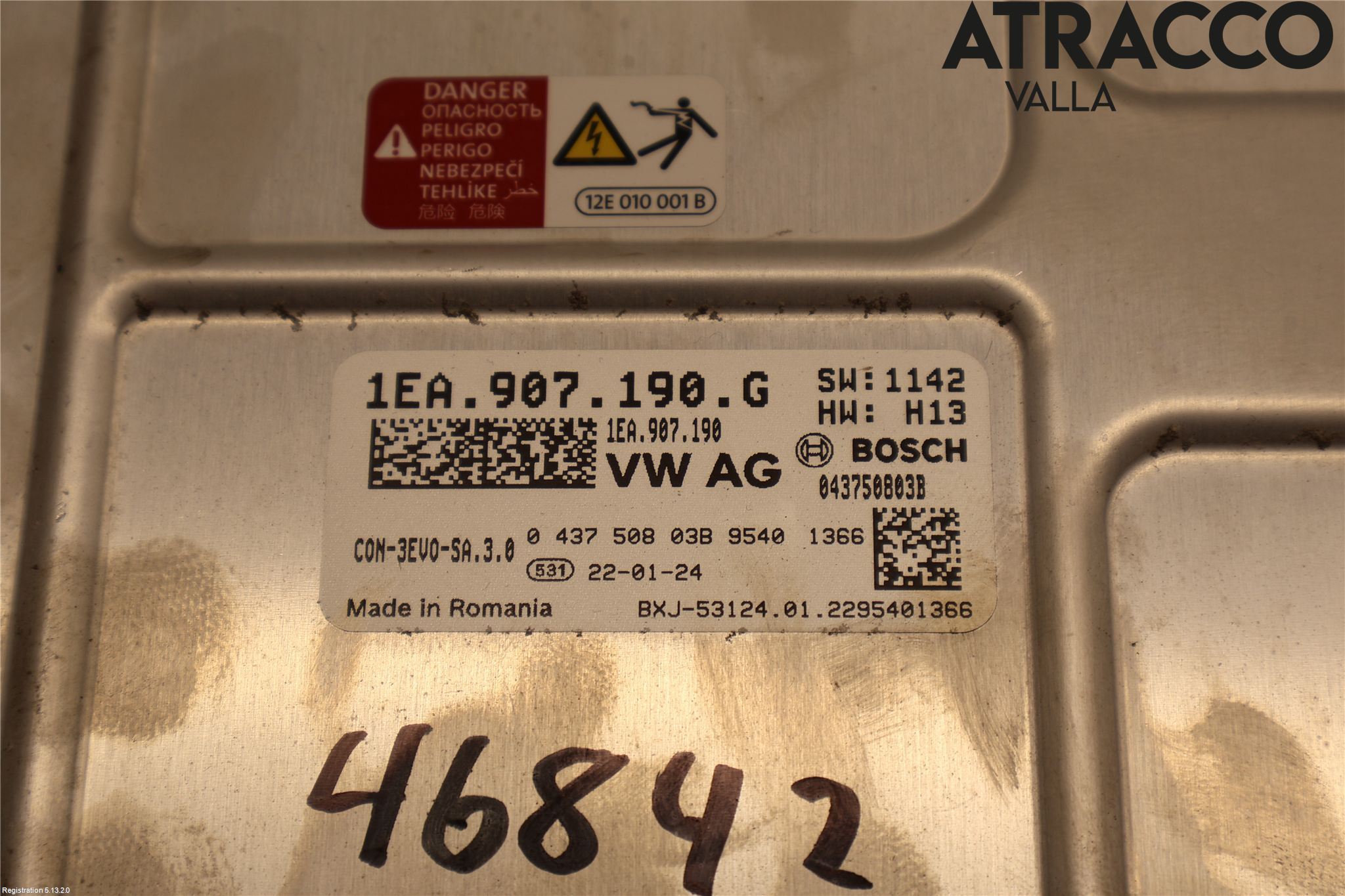Volkswagen VW ID.4 21- Dc-Cd Omformer Hybrid