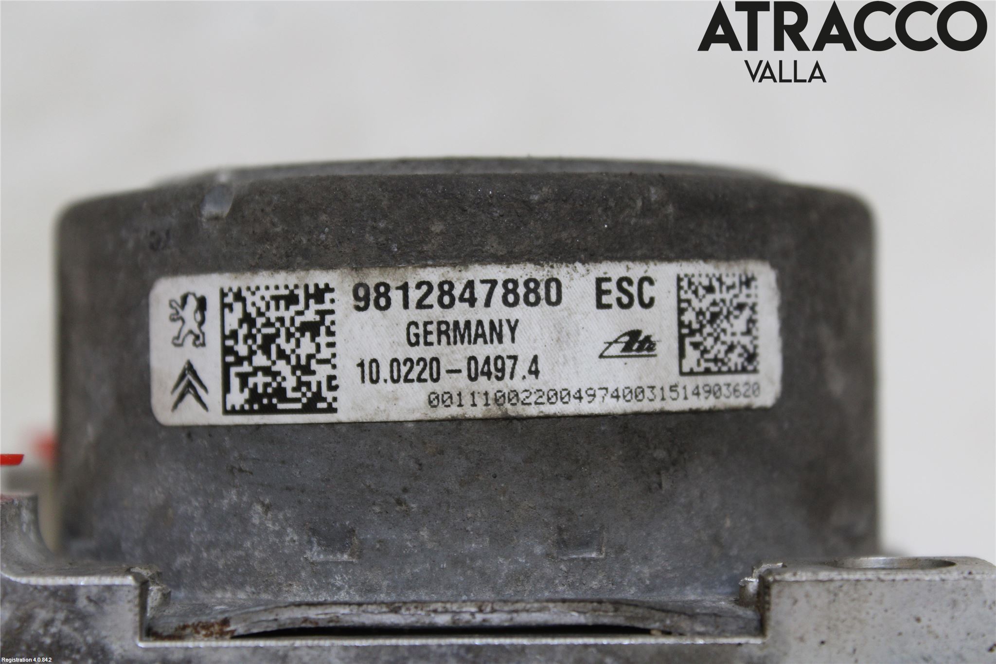 Peugeot 208 12-15 Abs Hydraulikkaggregat