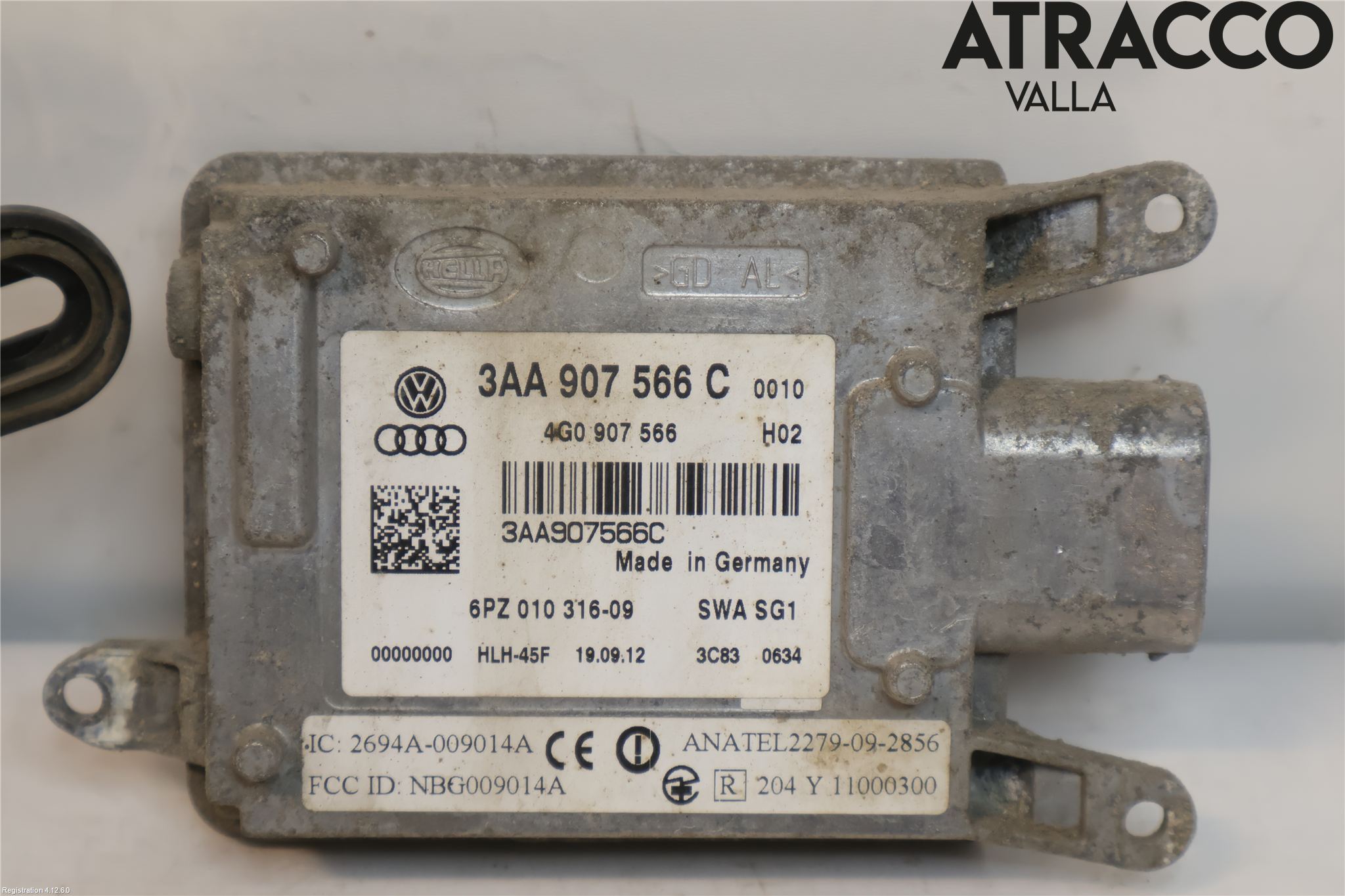 Volkswagen VW PASSAT 11-14 Sensor Kollisjonsbeskyttelse
