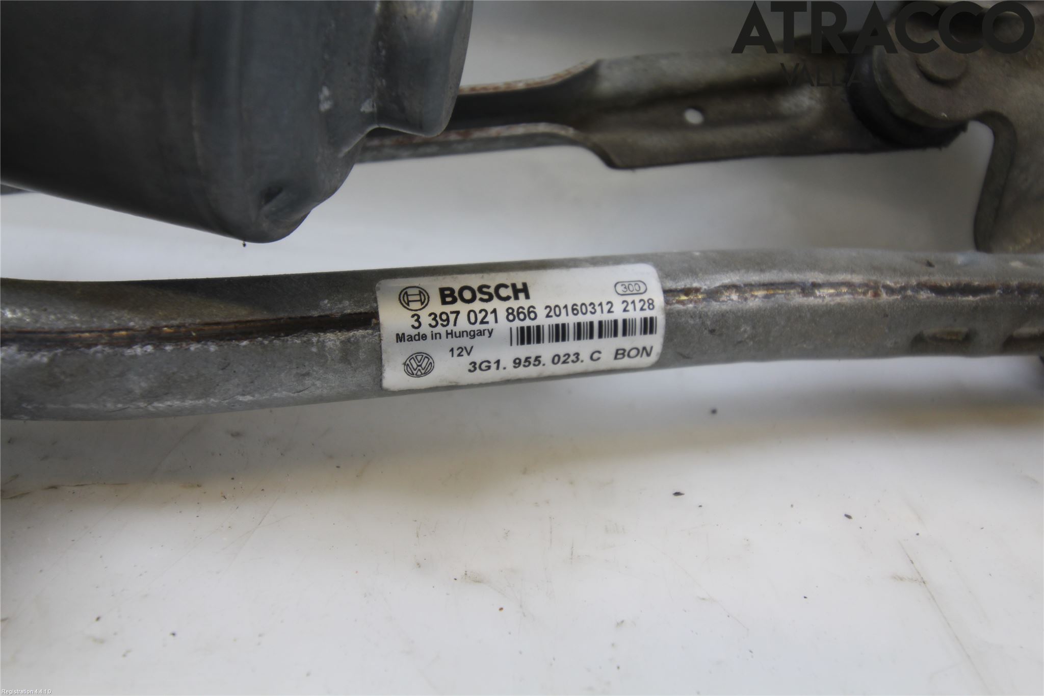 Volkswagen VW PASSAT 15-19 Viskeroverføring Frontrute