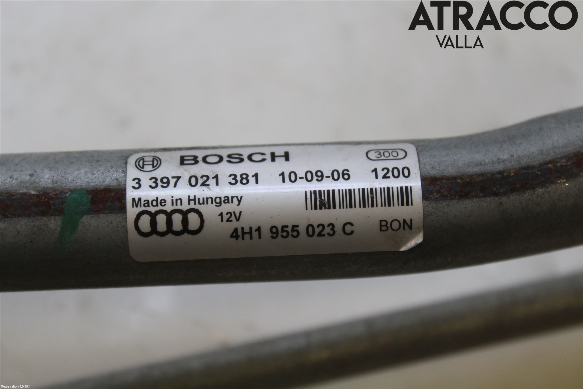 Audi A8/S8 4H 10-17 Viskeroverføring Frontrute