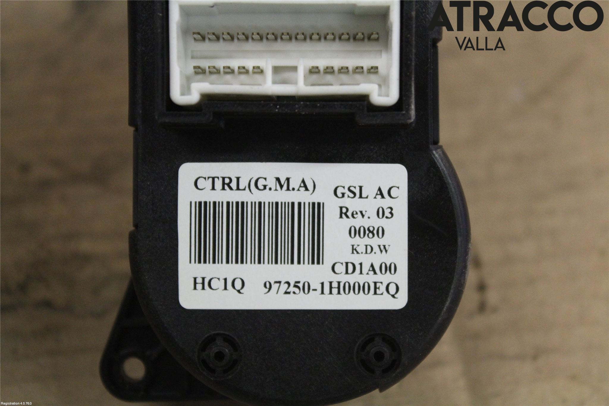 Kia CEED 06-12 Varme Ac Betjening-Display