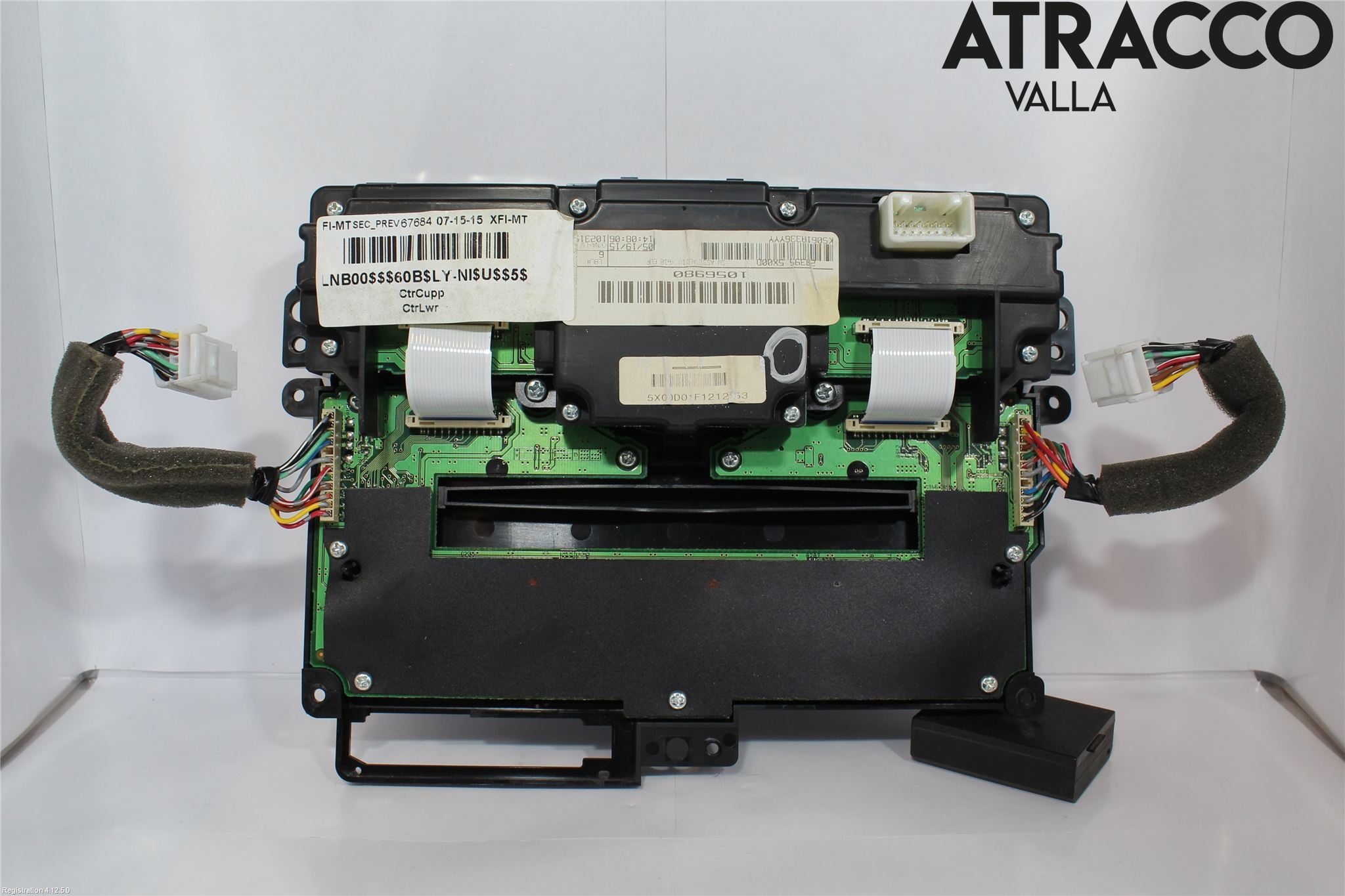 Nissan NAVARA 05-16 Varme Ac Betjening-Display