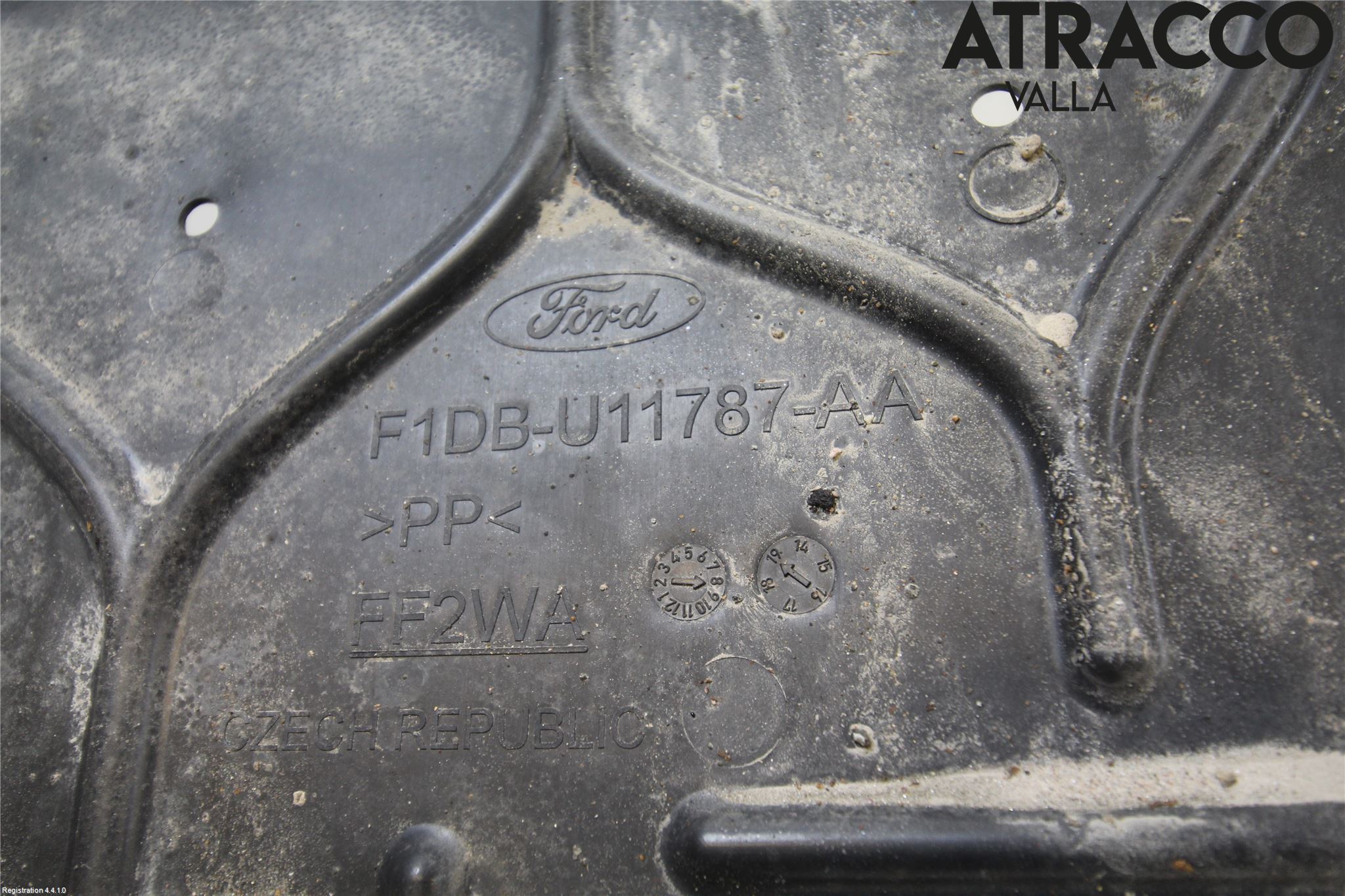 Ford GRAND C-MAX 15-19 Bunnplate U Motor-Gear-Dørk
