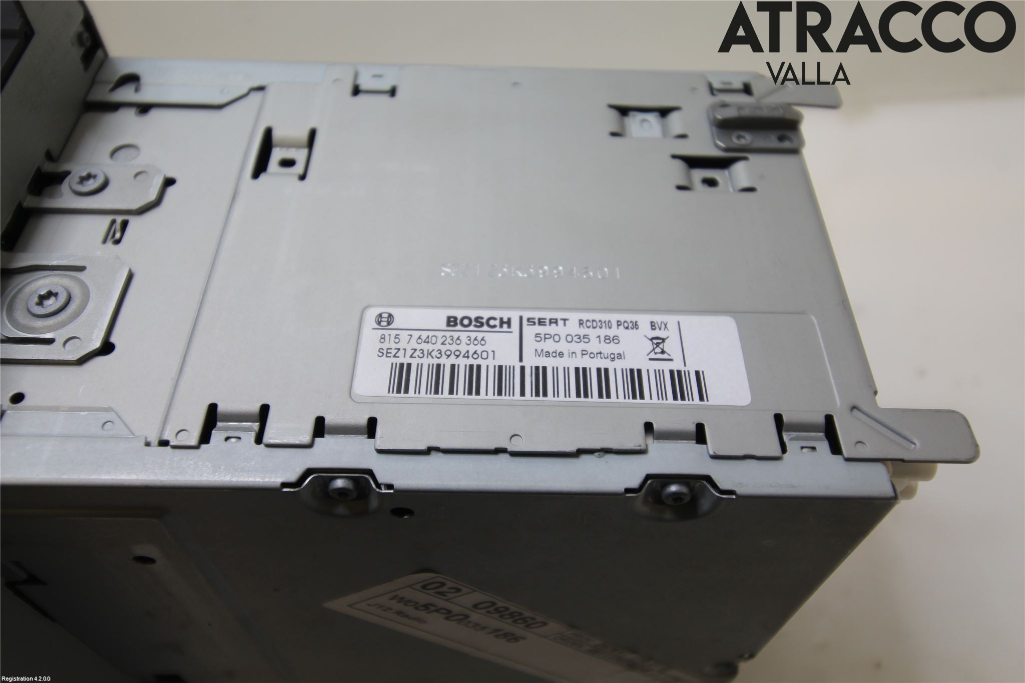 Seat LEON 06-12 Stereo Radio Med Cd