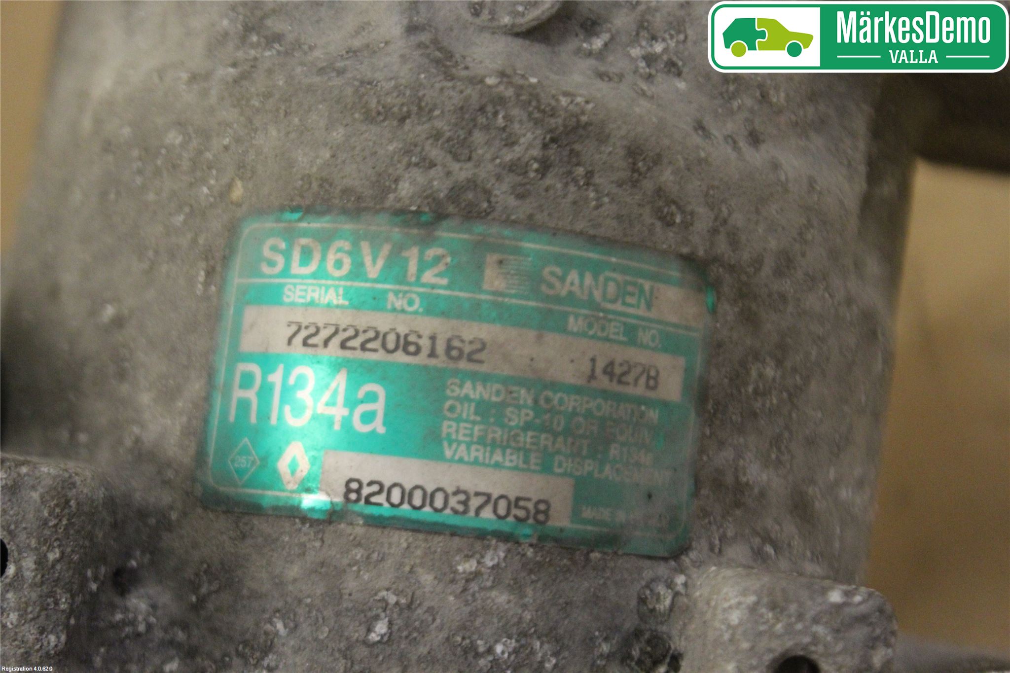 Renault CLIO II 01-08 Varme Ac Kompressor
