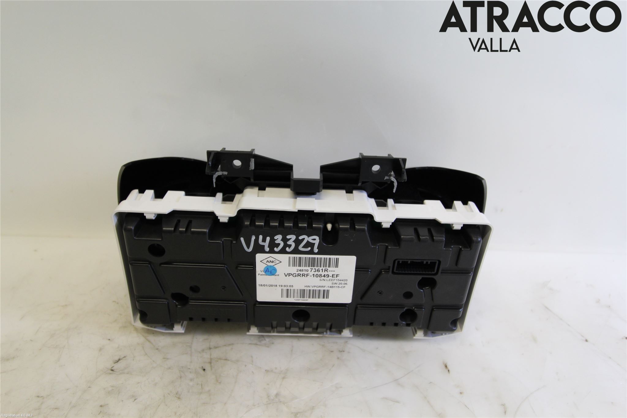 Renault CLIO IV 16-19 Instr Kombinert