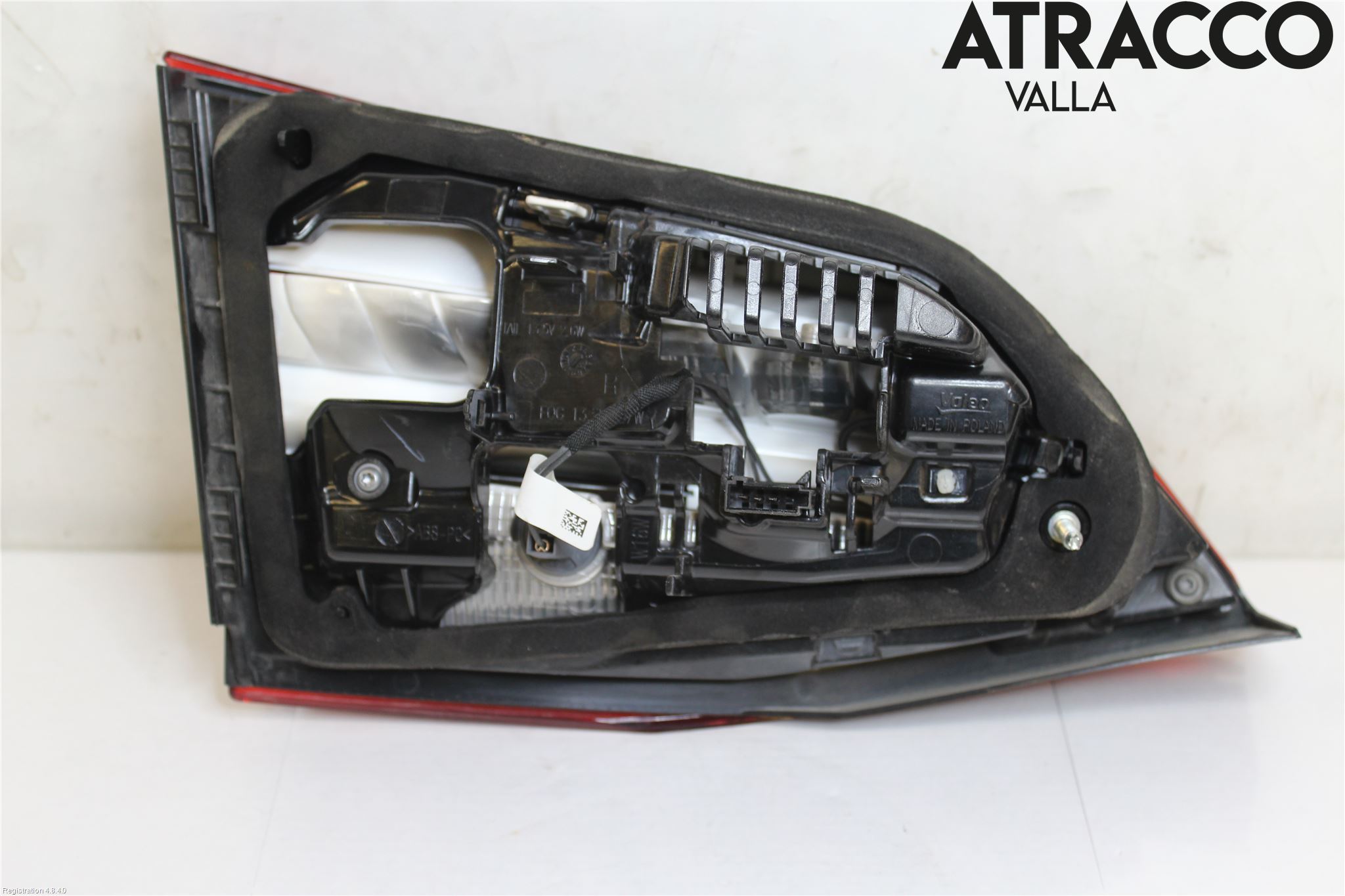 Opel ASTRA K 16-22 Baklykt Høyre  På Luke(Indre)
