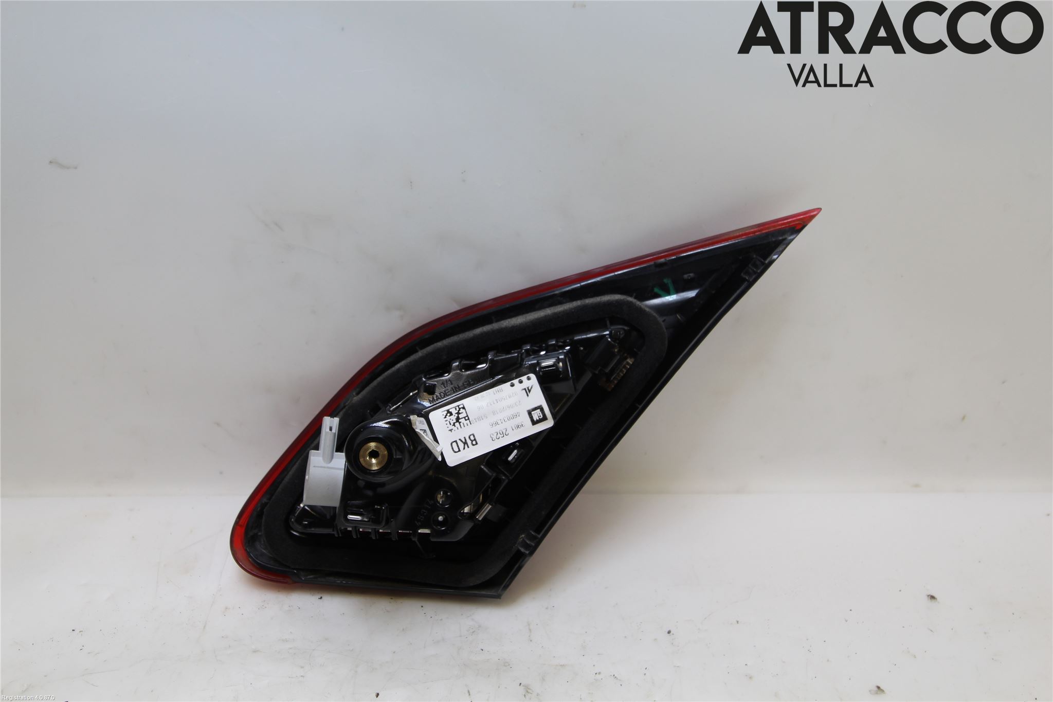Opel CORSA E 15-19 Baklykt Venstre  På Luke(Indre