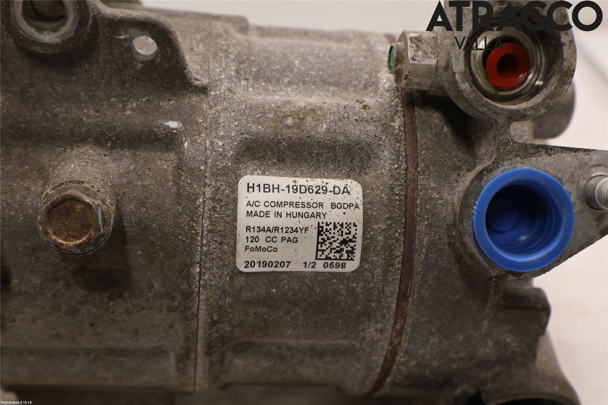 Ford FIESTA (VII) 18-23 Varme Ac Kompressor