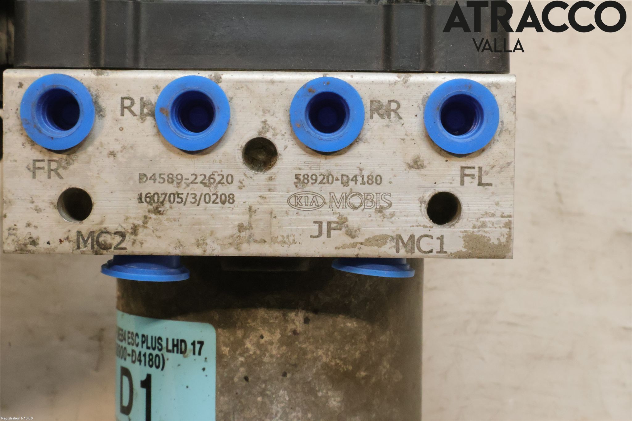Kia OPTIMA 16-20 Abs Hydraulikkaggregat