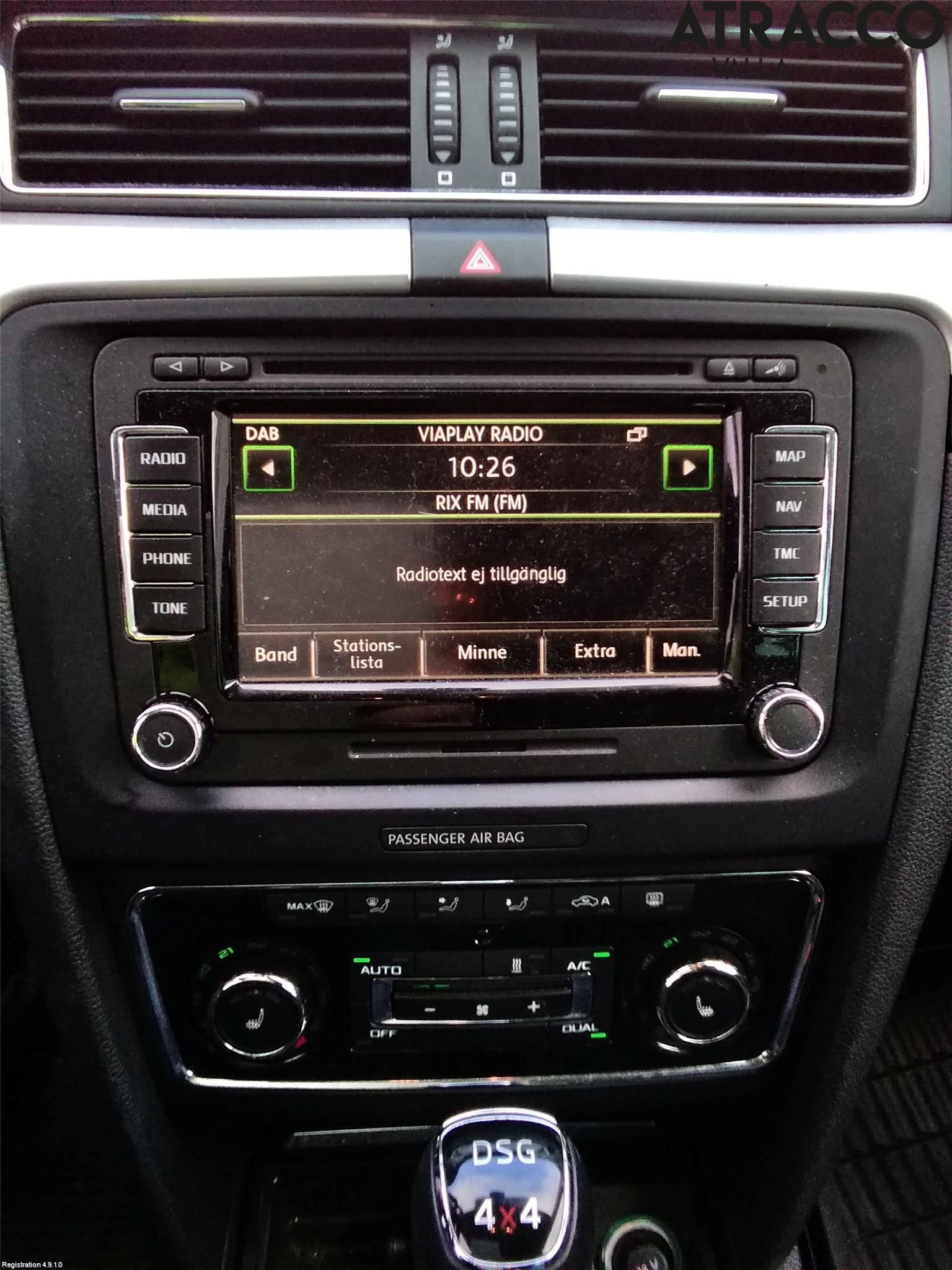 Skoda SUPERB 09-15 Stereo Radio Med Cd
