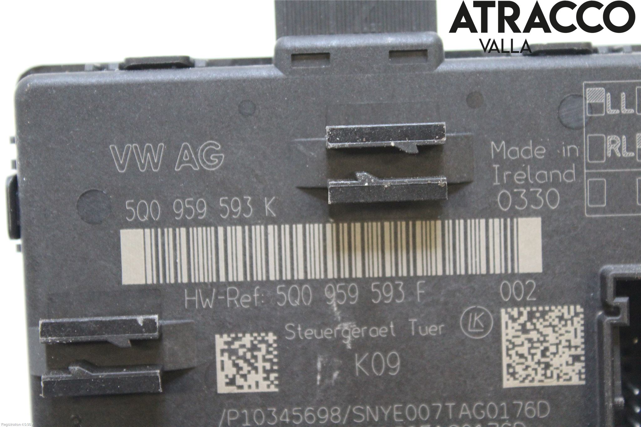 Volkswagen VW PASSAT 15-19 Styreenhet Dør