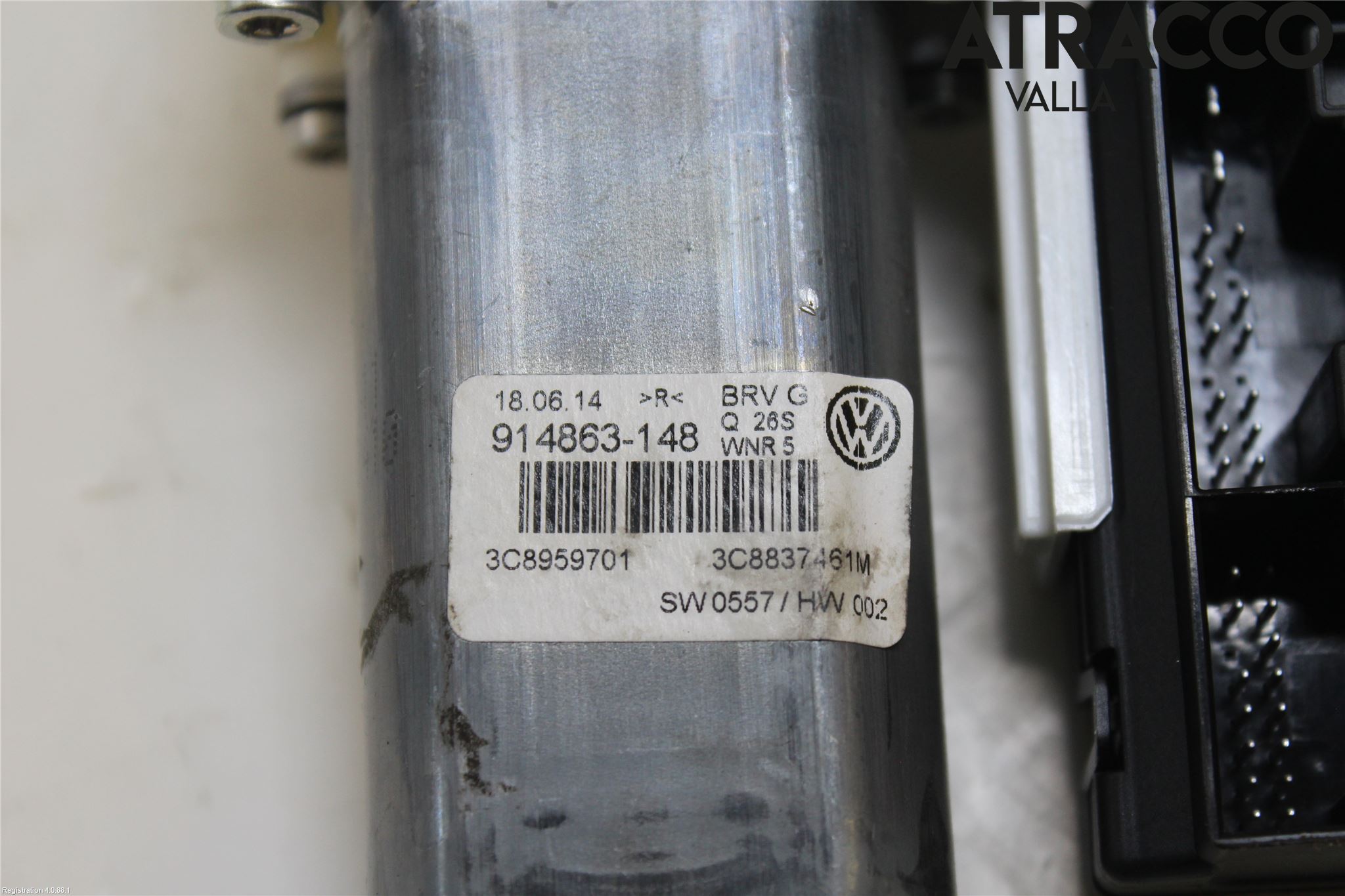Volkswagen VW PASSAT CC 08-16 Vindusheismotor