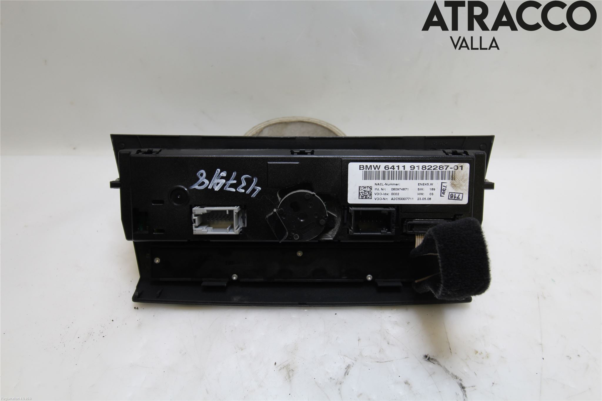 BMW 3 E90/91 SED/TOU 05-12 Varme Ac Betjening-Display