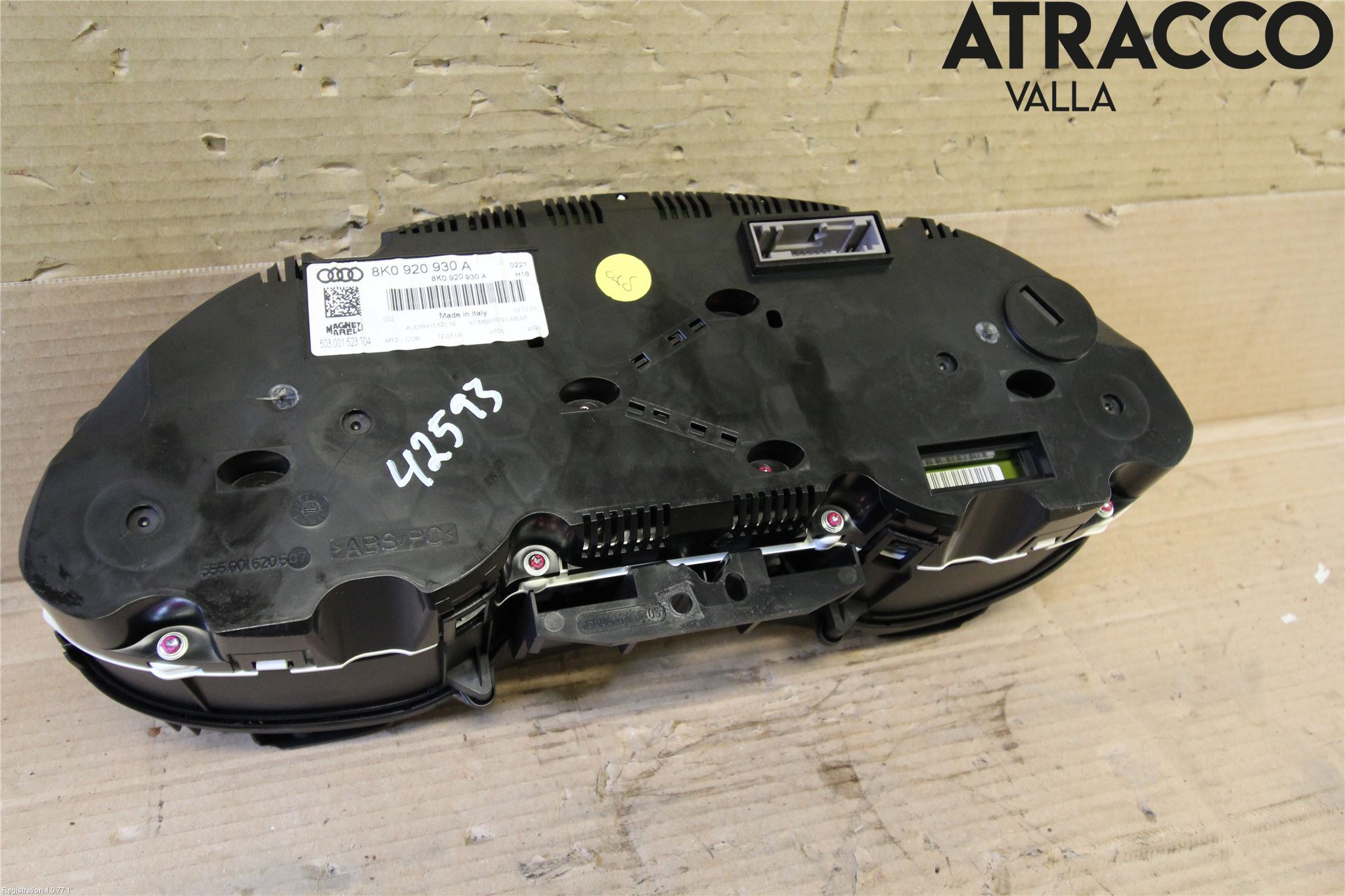 Audi A4/S4 08-11 Instr Kombinert