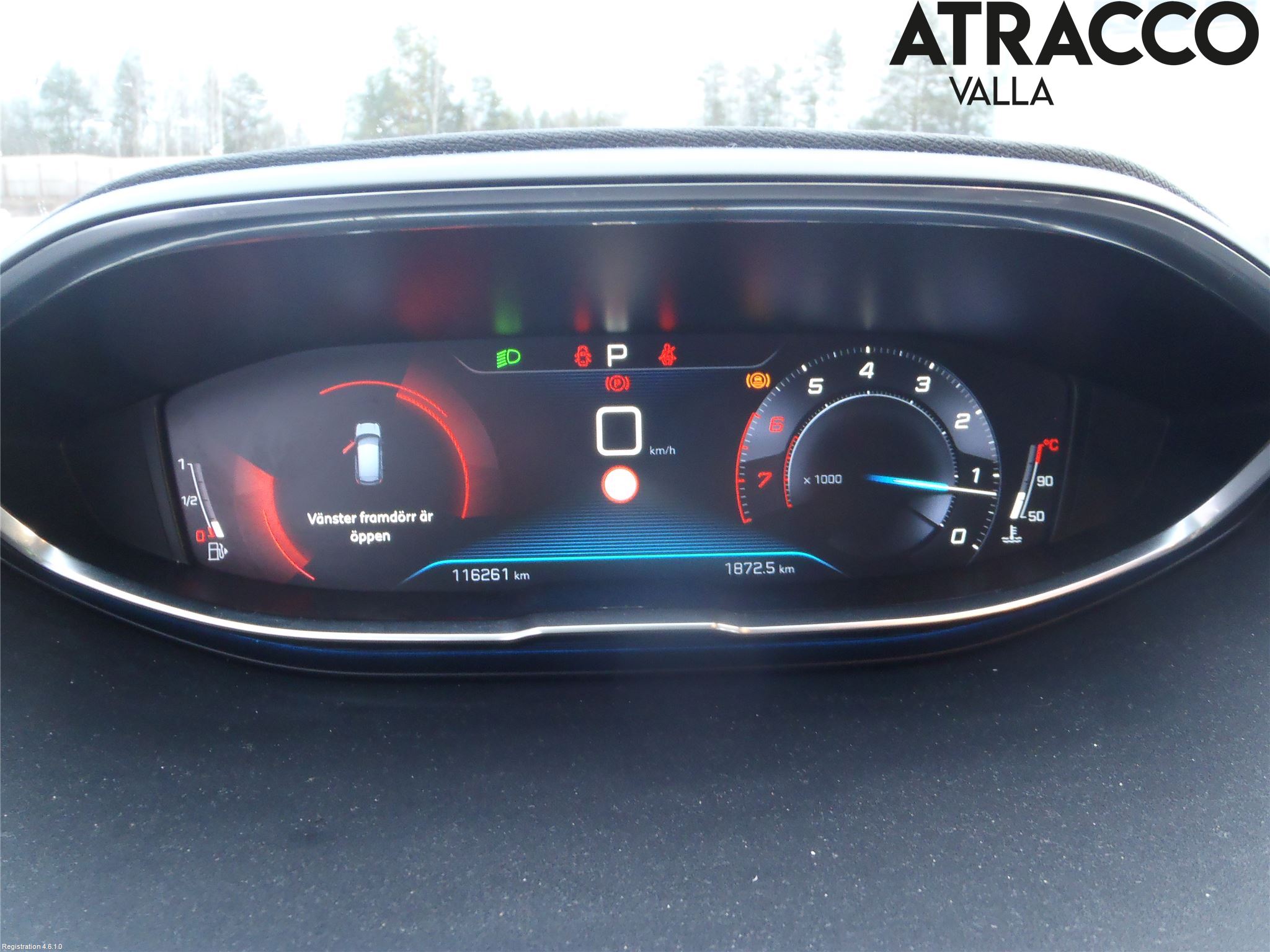 Peugeot 3008 17-24 Instr Kombinert
