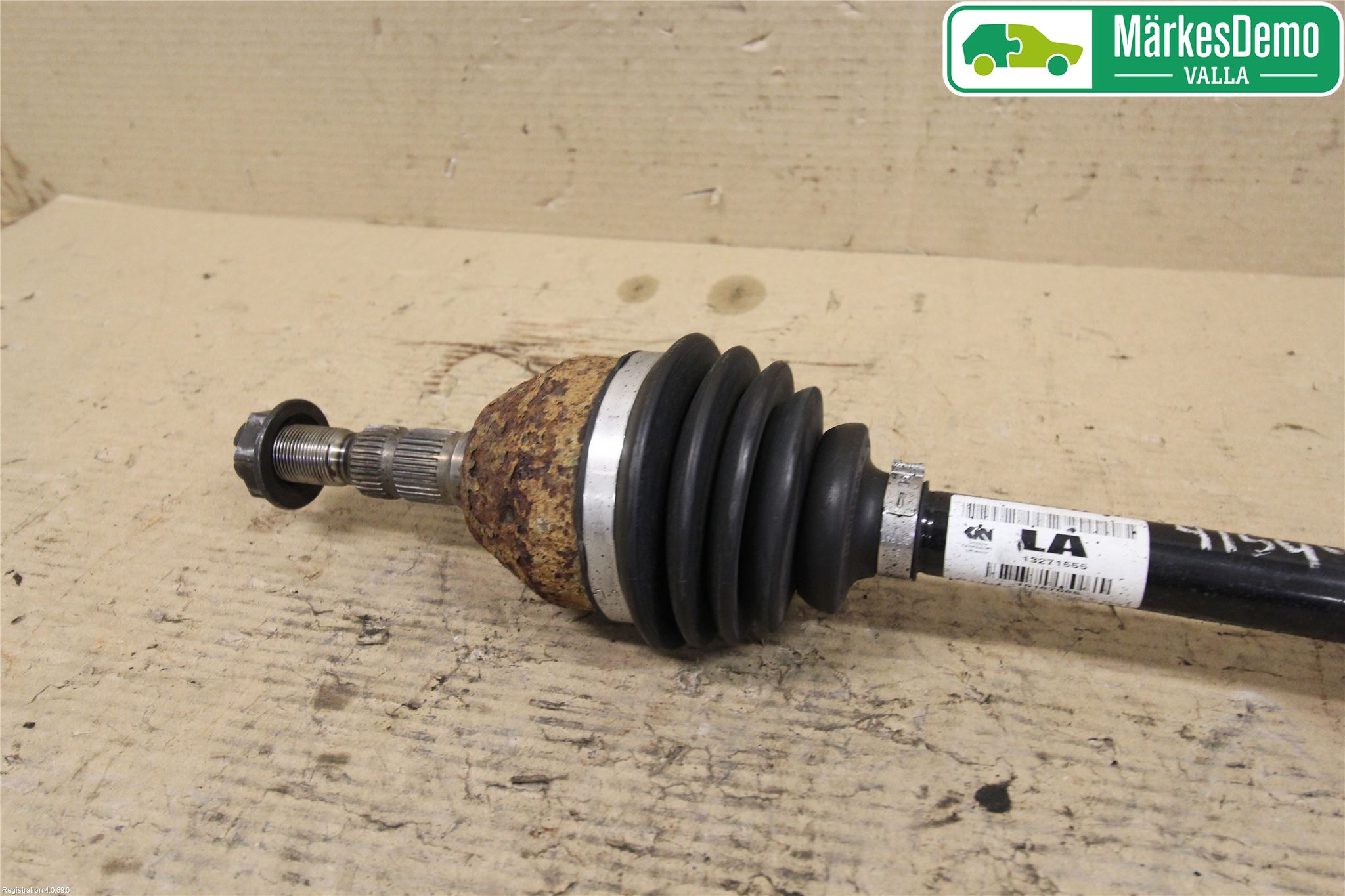 Opel ASTRA J 10-15 Drivaksel Foran Kompl Venstre