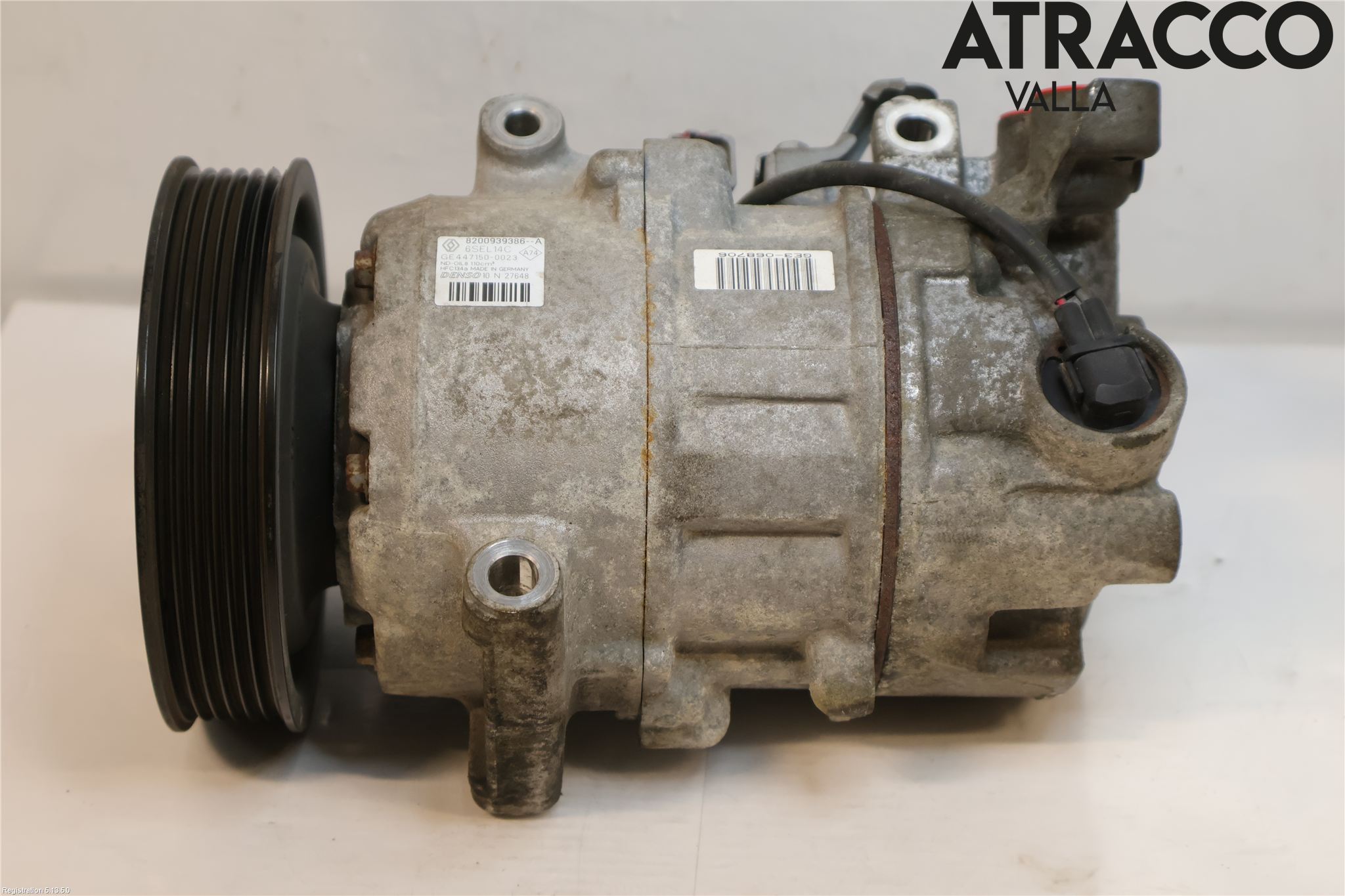 Renault MEGANE III 09-15 Varme Ac Kompressor