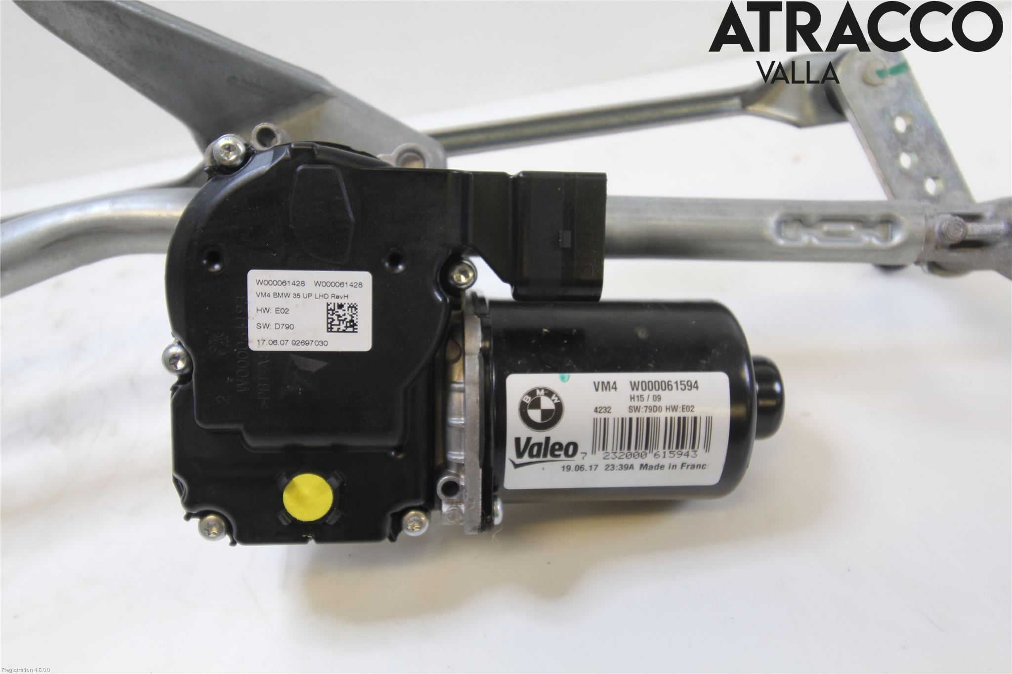 BMW 5 G30/G31/F90 17-23 Viskeroverføring Frontrute