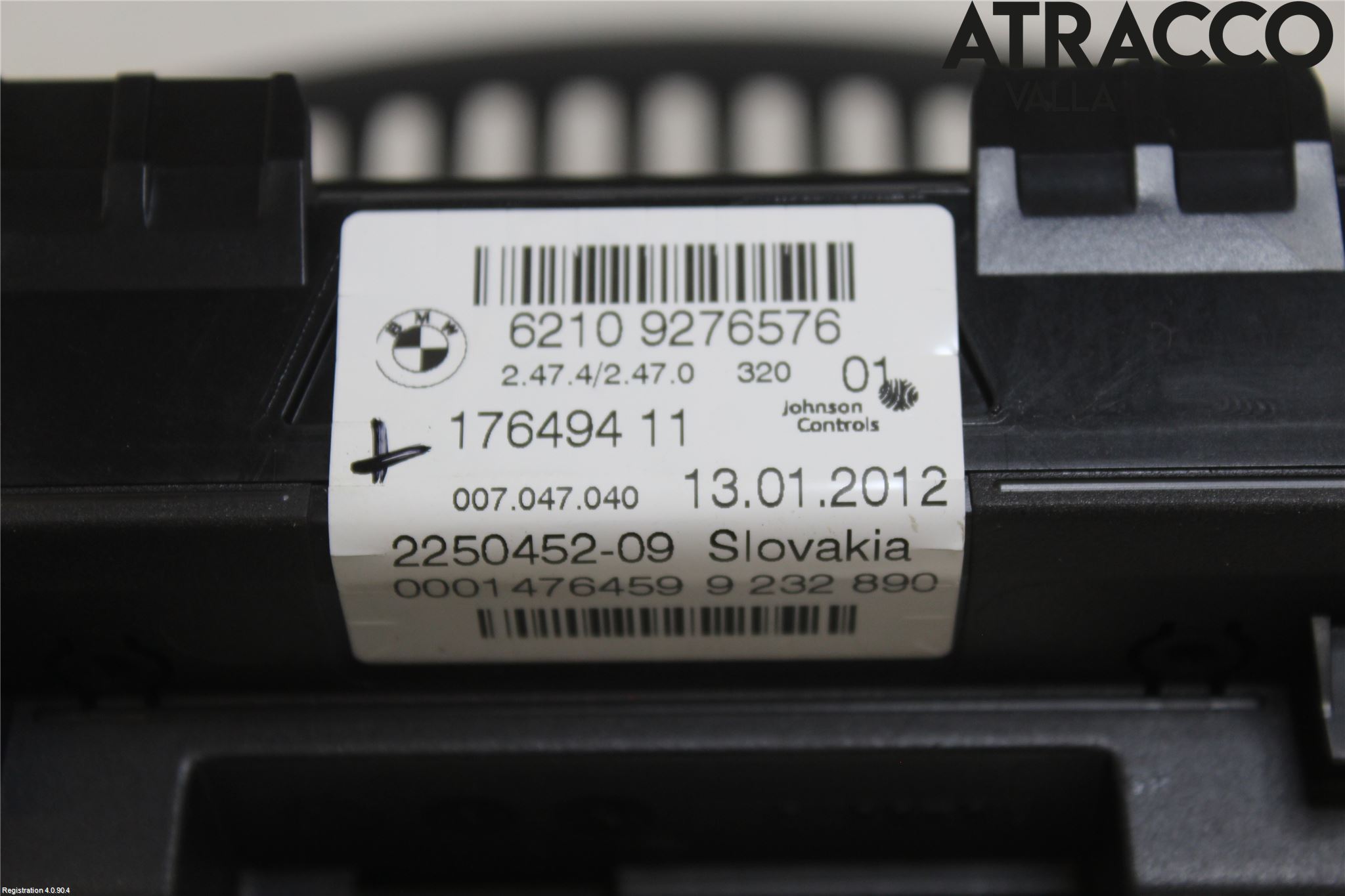 BMW X3 F25 10-17 Instr Kombinert