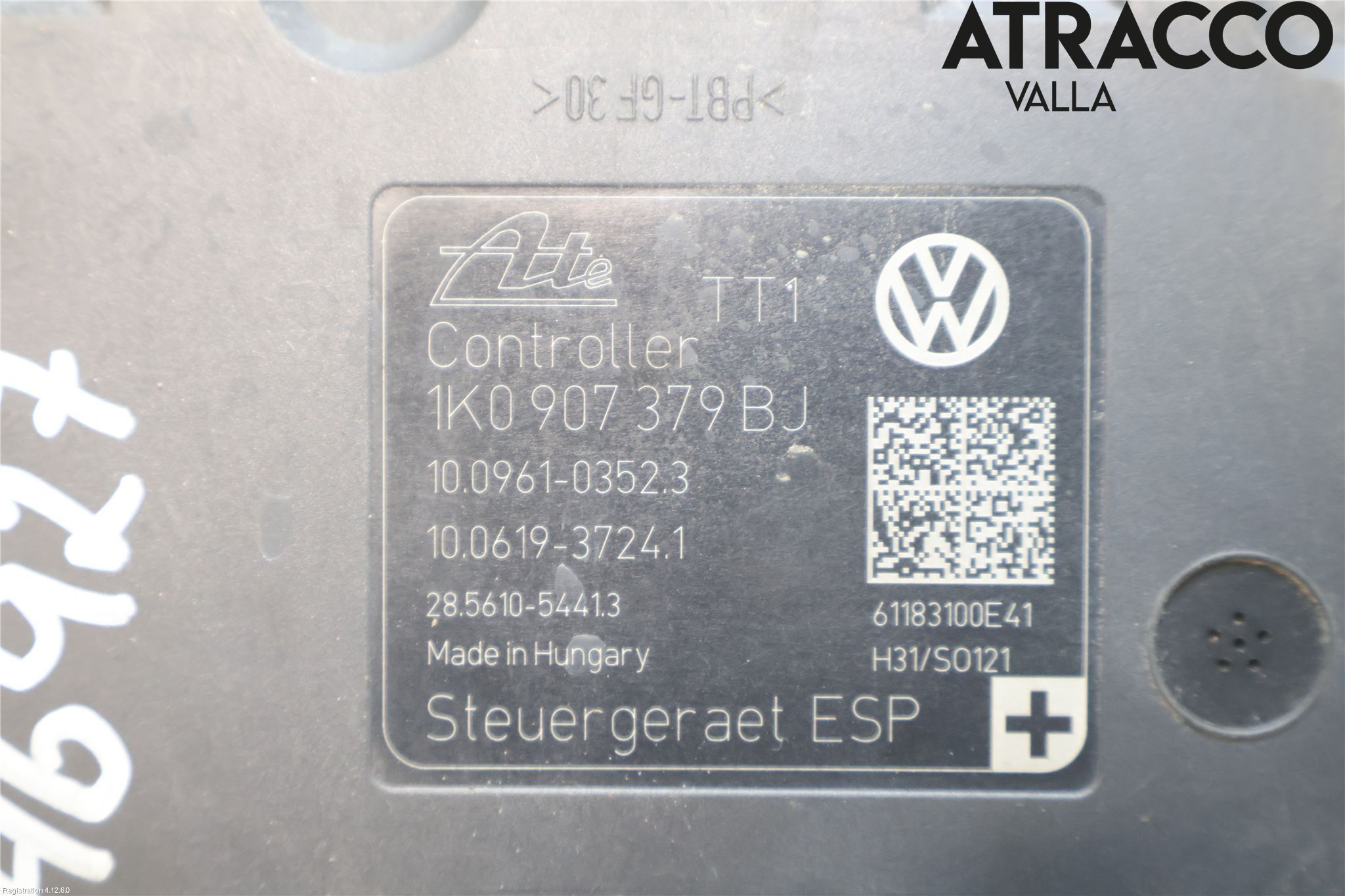 Volkswagen VW GOLF VI 09-13 Abs Hydraulikkaggregat