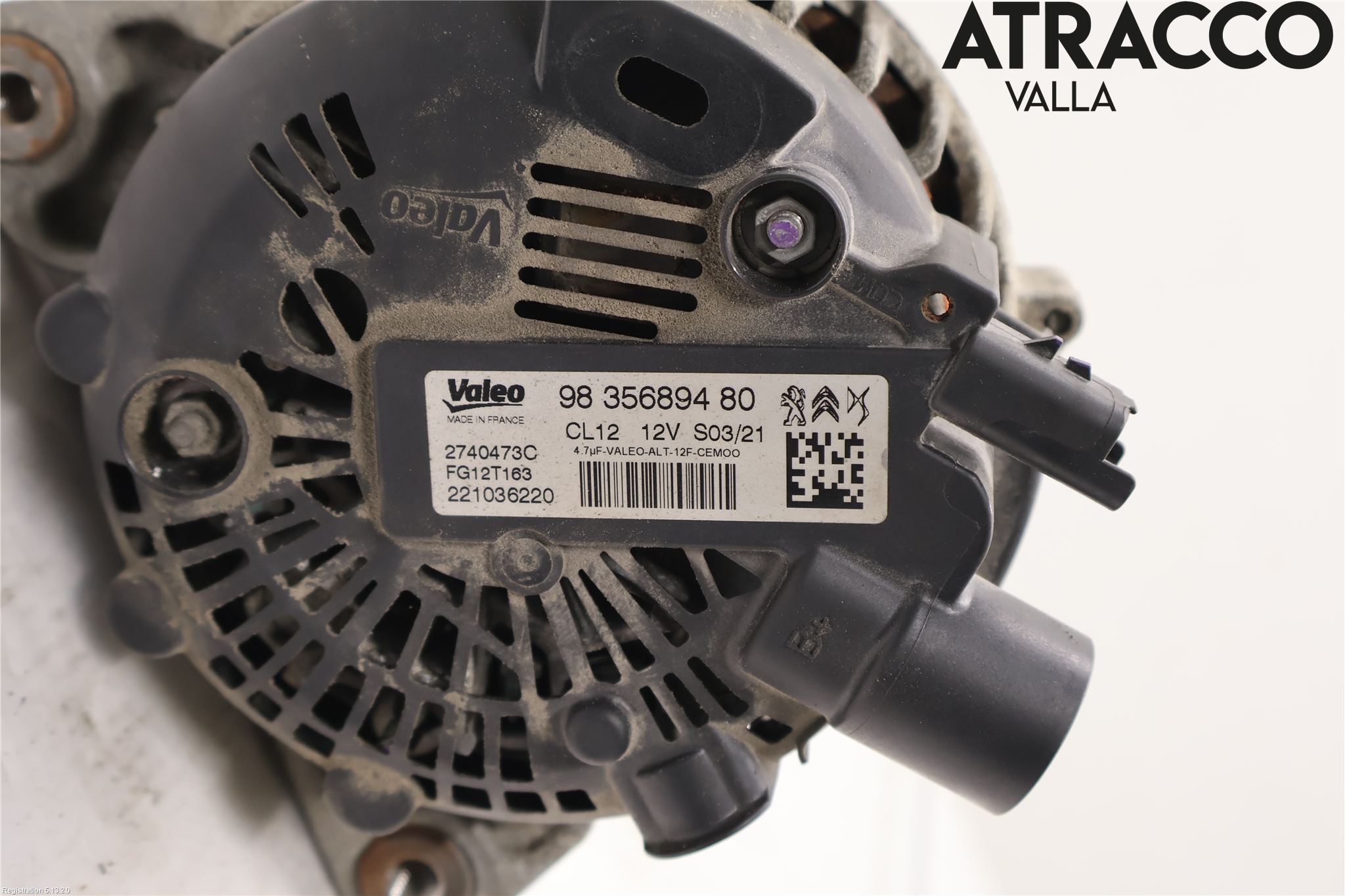Opel CORSA F, CORSA-E 20- Dynamo