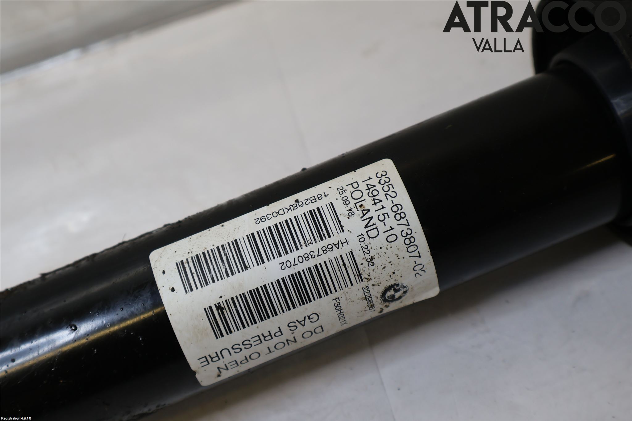 BMW 3 F30/F31/F80 12-19 Støtdemper Bak