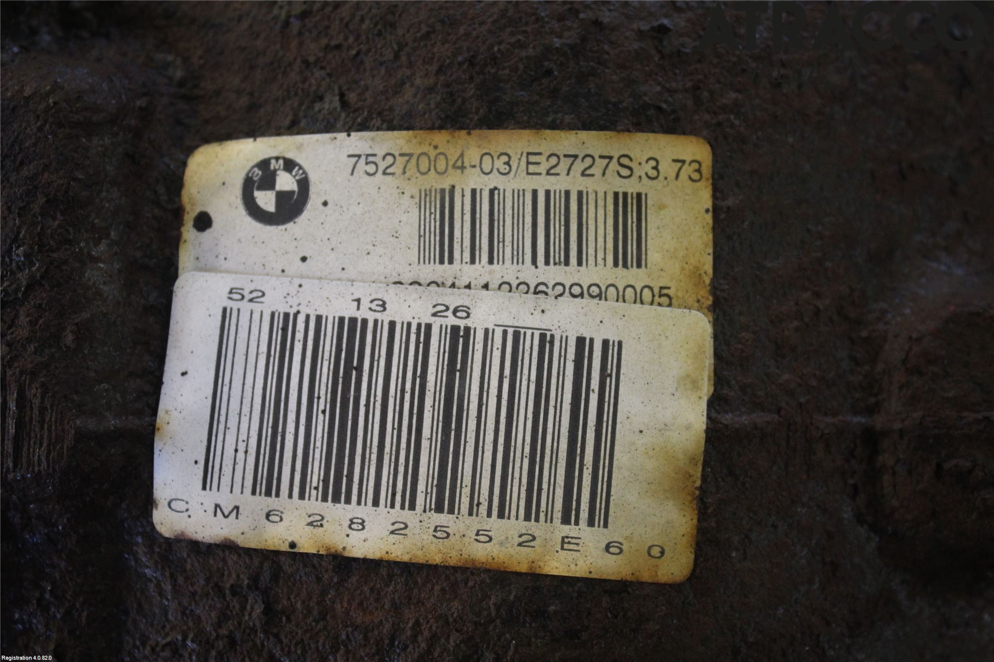 BMW 5 E60/61 Sed/Tou 02-10 Bakaksel Kardang Bak -Diff