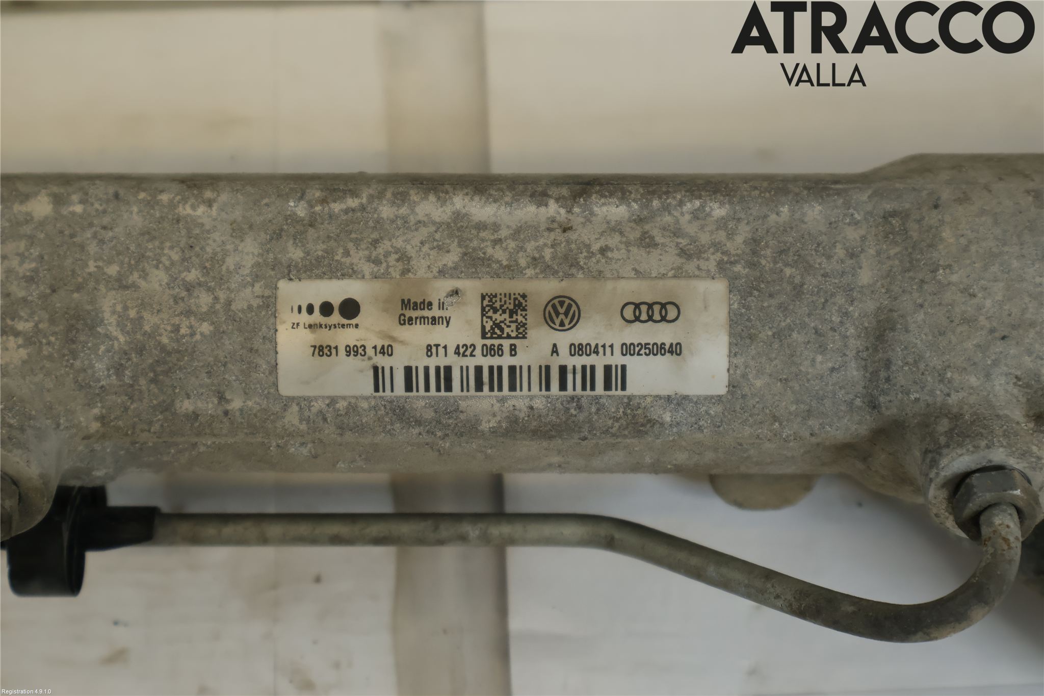 Audi A5 07-16 Servo Snekke - Tannstang