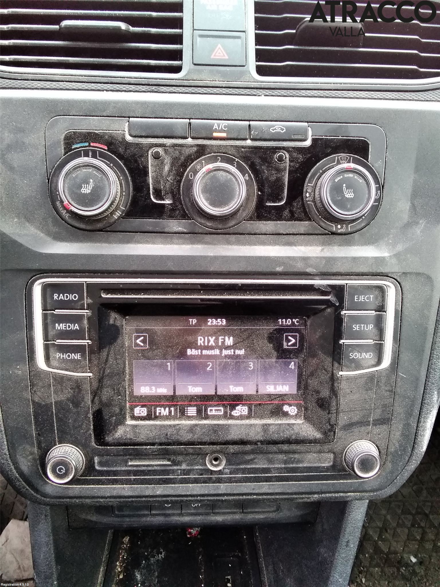 Volkswagen VW CADDY 16-20 Stereo Radio Med Cd