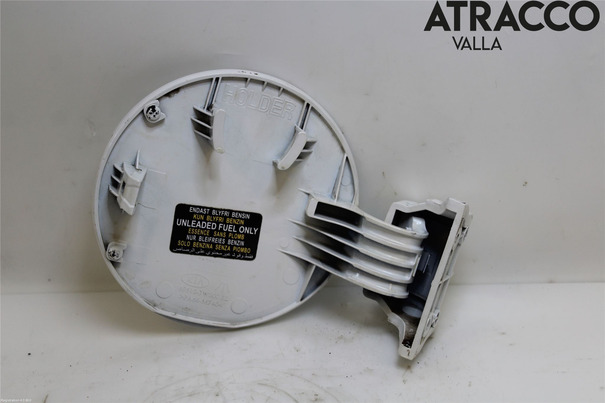 Kia SPORTAGE (SL) 11-15 Drivstoff Tankluke