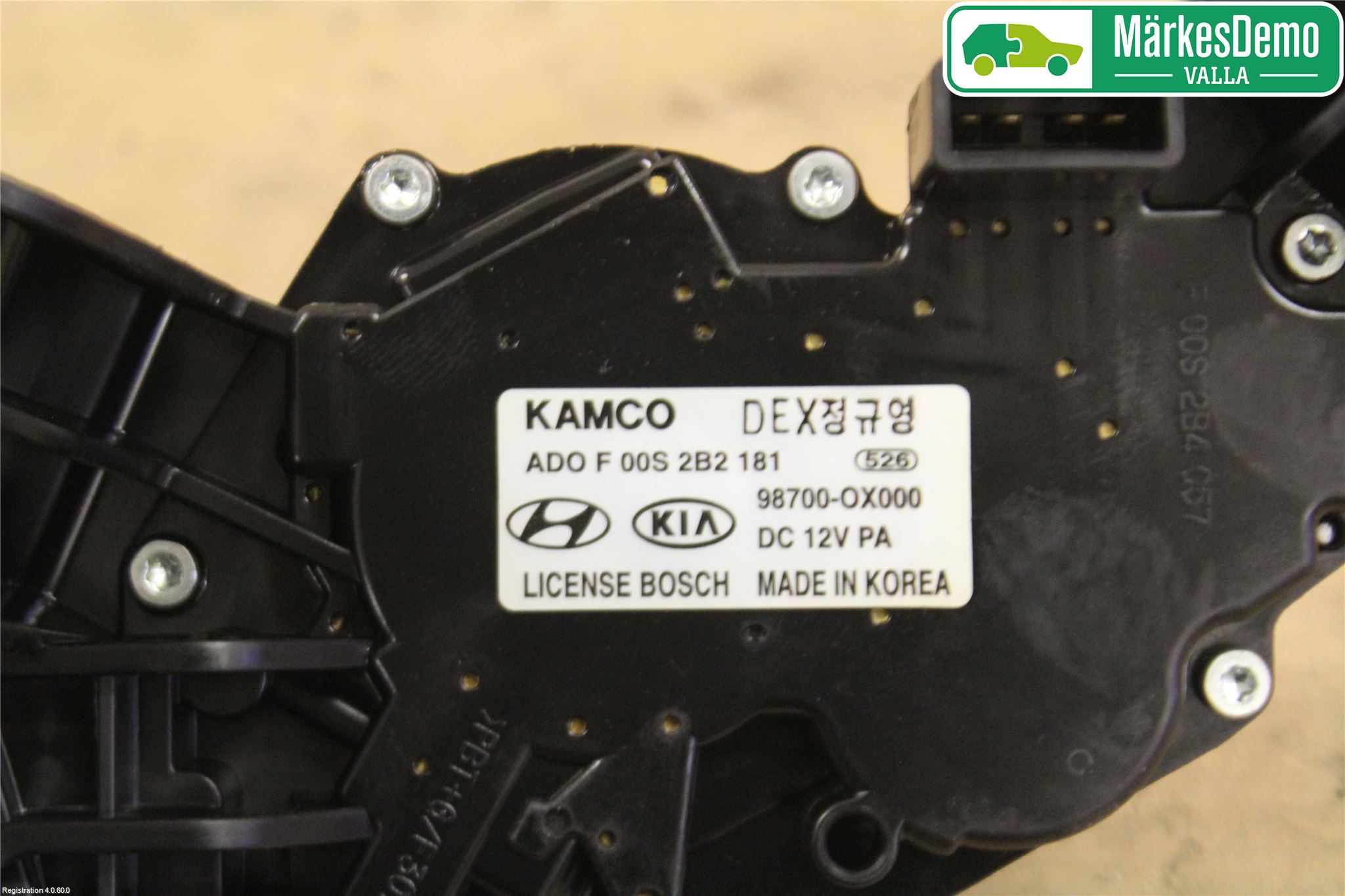 Hyundai i10 PA 08-13 Viskermotor Bakluke