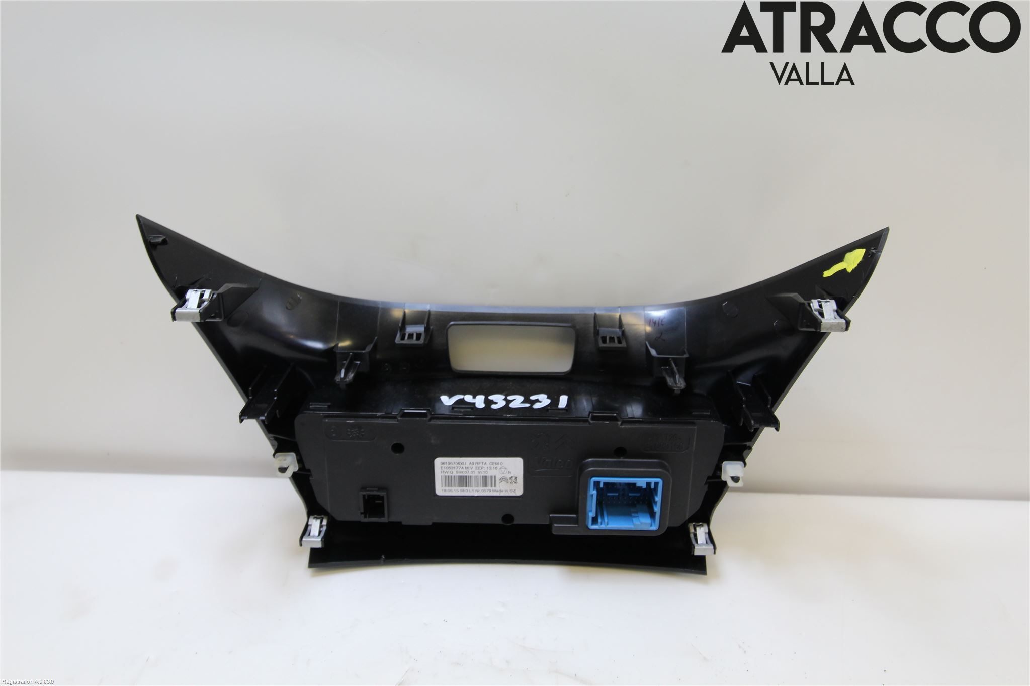 Peugeot 2008 13-20 Varme Ac Betjening-Display