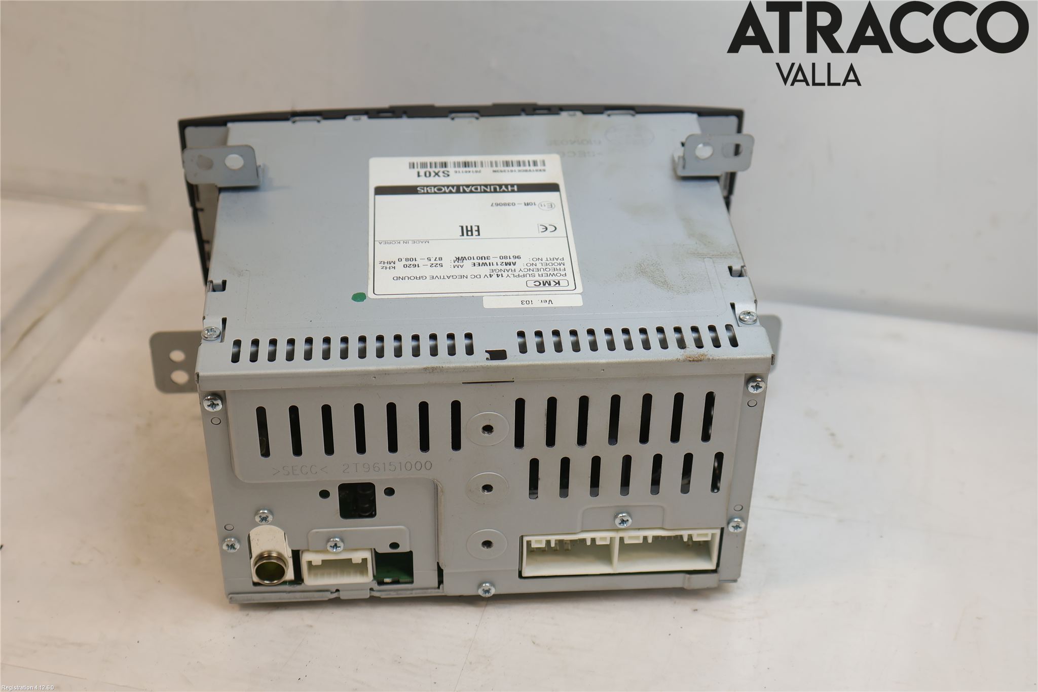 Kia SPORTAGE (SL) 11-15 Stereo Radio Med Cd