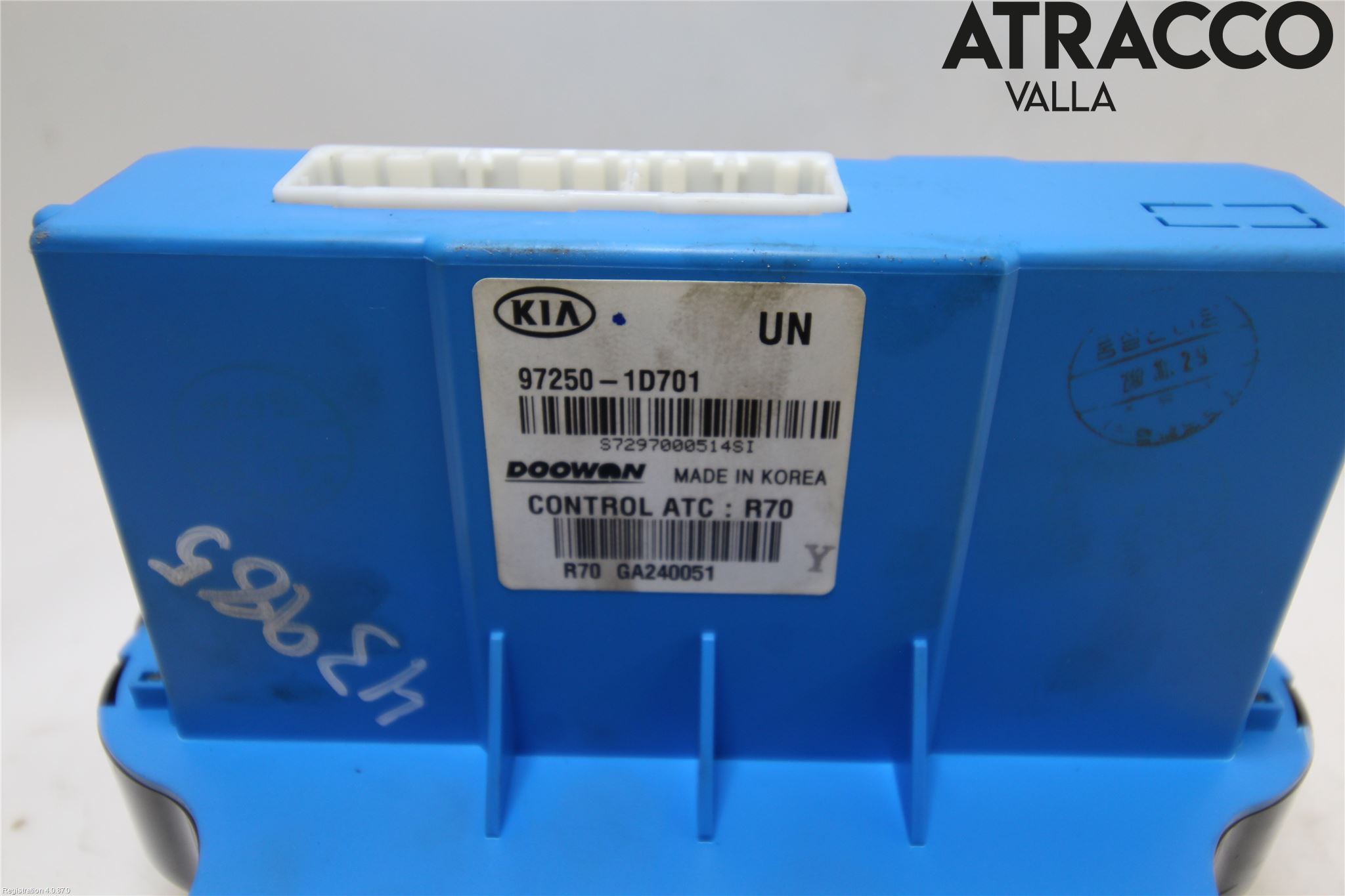 Kia CARENS II 07-12 Varme Ac Betjening-Display