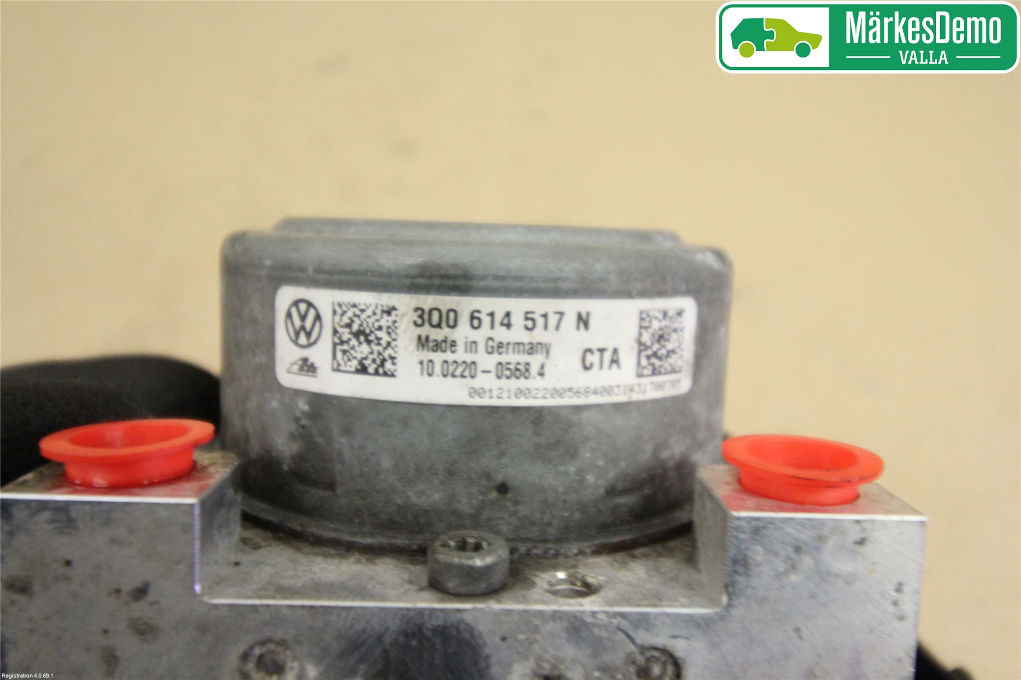 Volkswagen VW GOLF / E-GOLF VII 13-20 Abs Hydraulikkaggregat