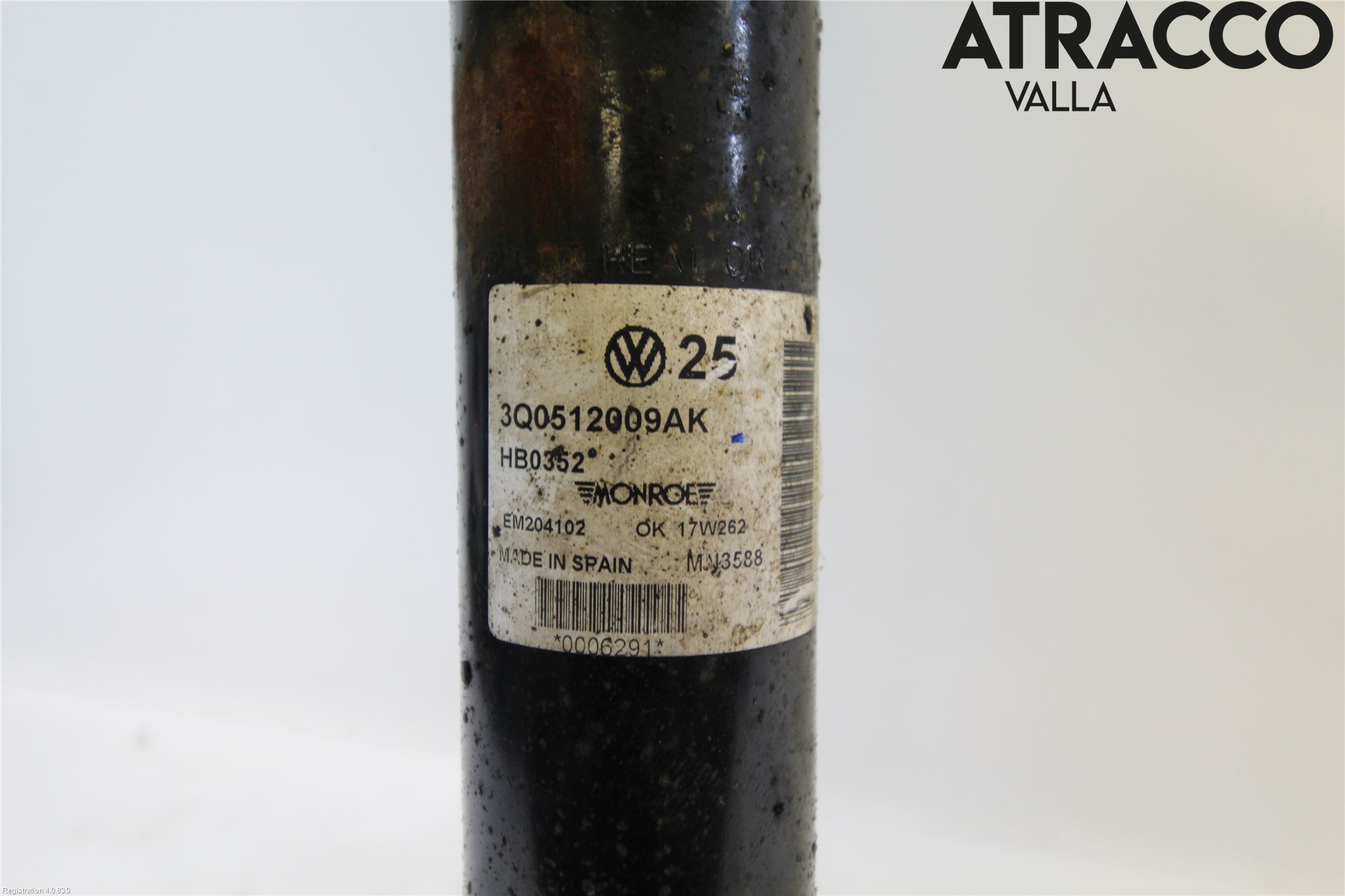 Volkswagen VW PASSAT 15-19 Støtdemper Bak