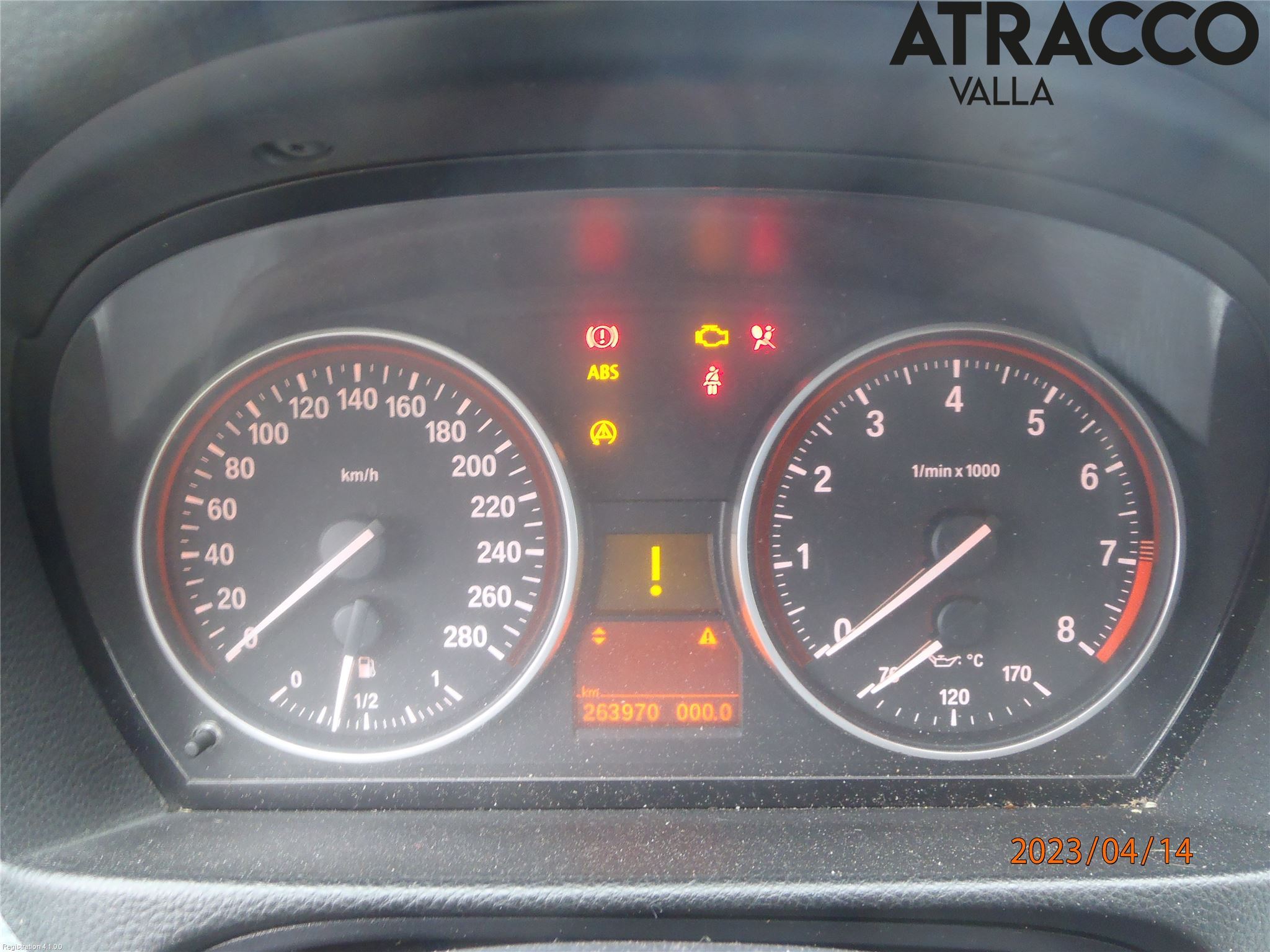 BMW 3 E90/91 SED/TOU 05-12 Instr Kombinert