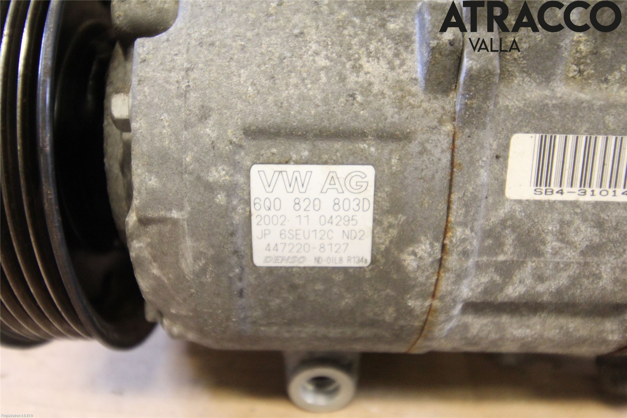 Volkswagen VW POLO 02-05 Varme Ac Kompressor