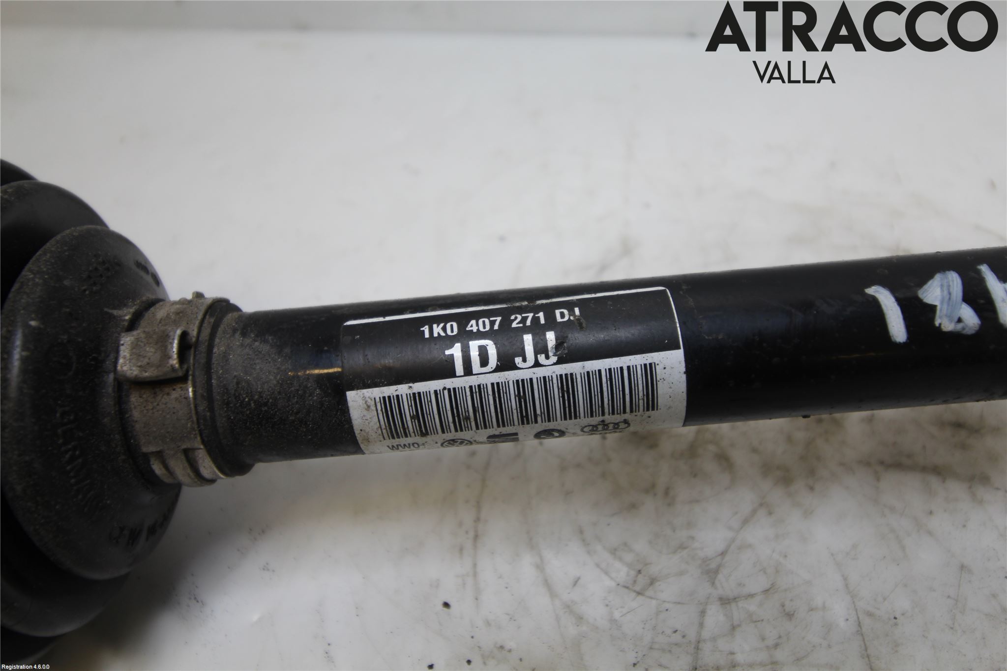 Volkswagen VW GOLF PLUS/CROSS GOLF 04-14 Drivaksel Foran Kompl Venstre