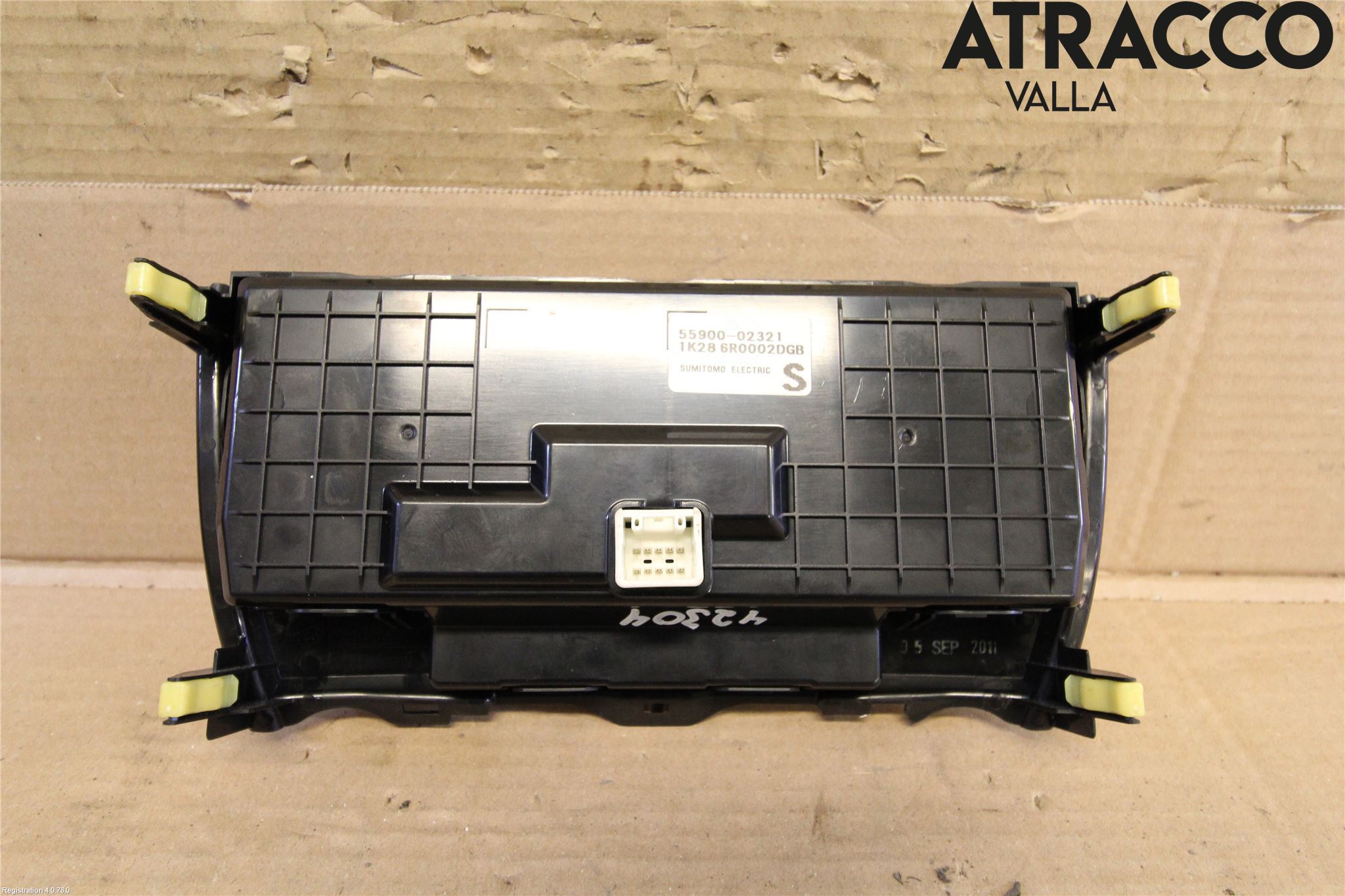 Toyota AURIS 10-12 Varme Ac Betjening-Display